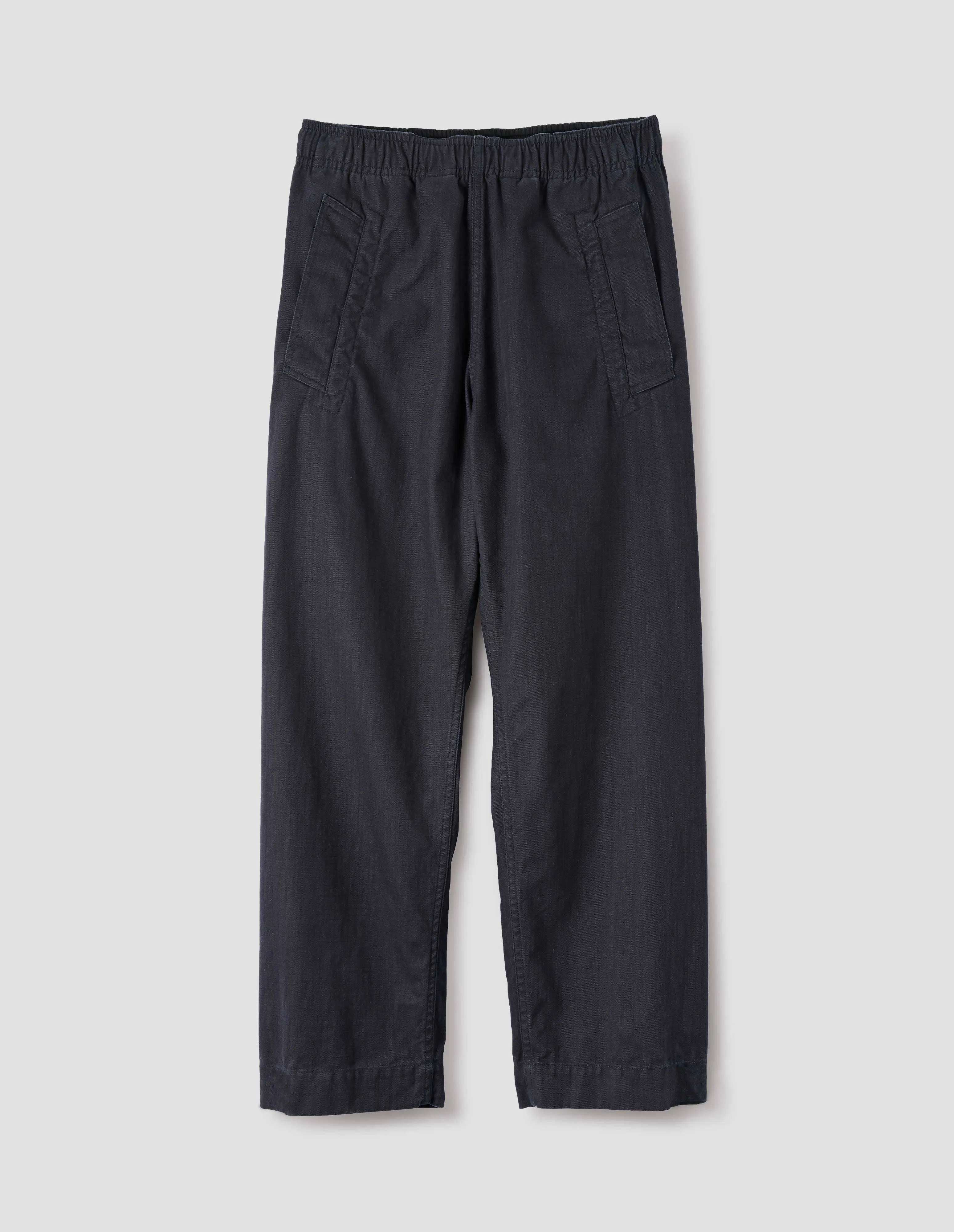 MHL. WIDE LEG JOGGER | INDIGO TWILL | INDIGO sold by Margaret Howell product image thumbnail 3