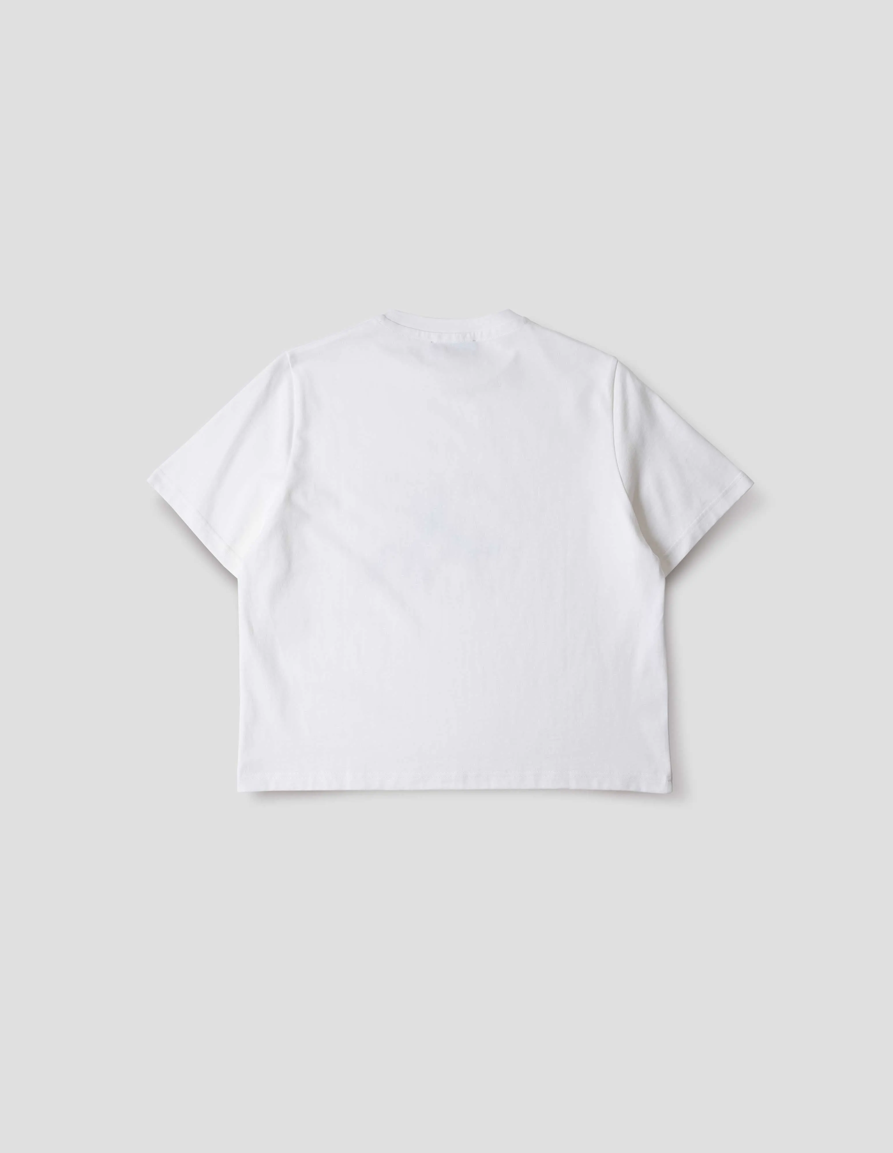 GRASSES T SHIRT | COTTON JERSEY | WHITE sold by Margaret Howell product image thumbnail 5
