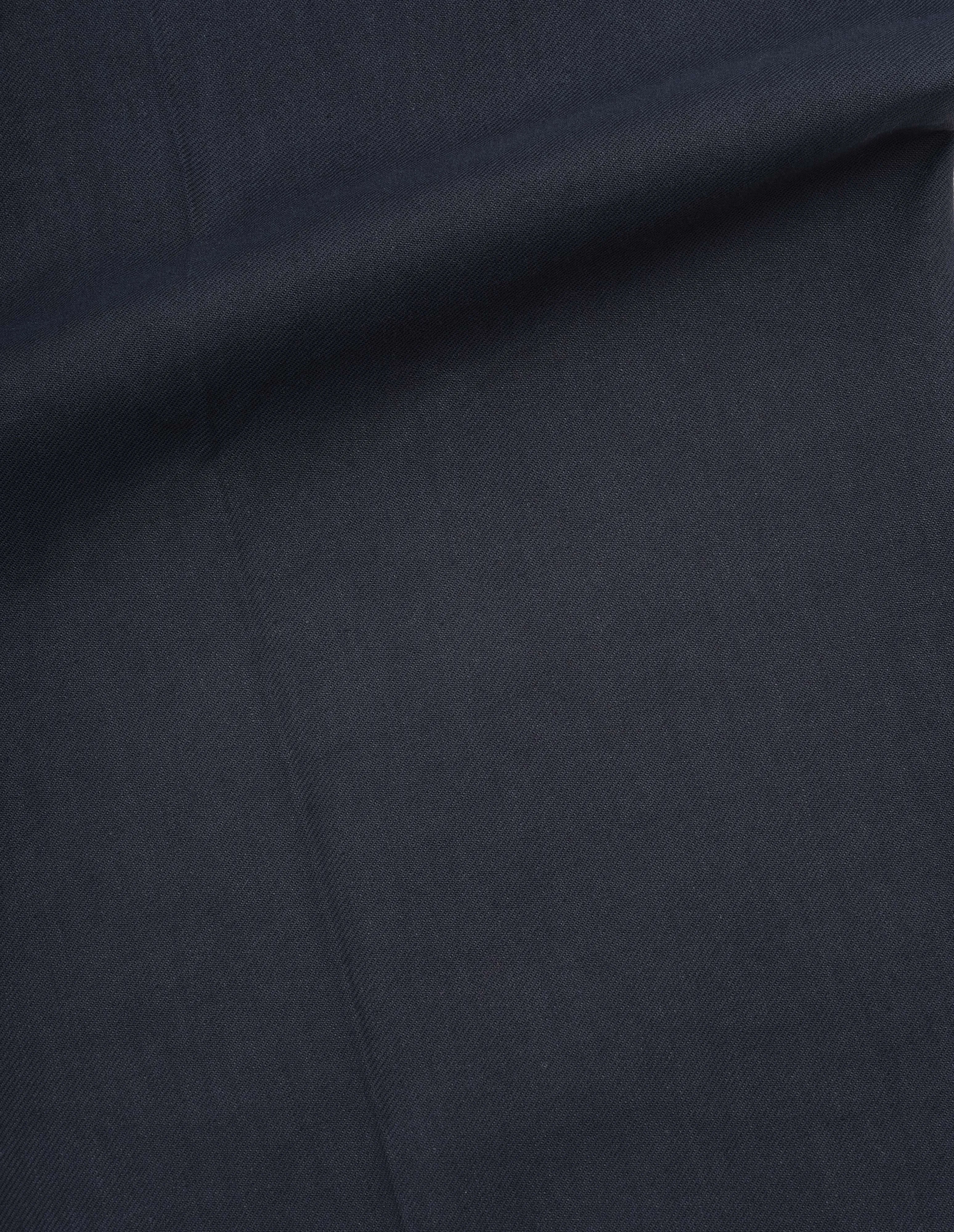 UNIFORM TROUSERS | COTTON LINEN TWILL | MIDNIGHT sold by Margaret Howell product image thumbnail 5