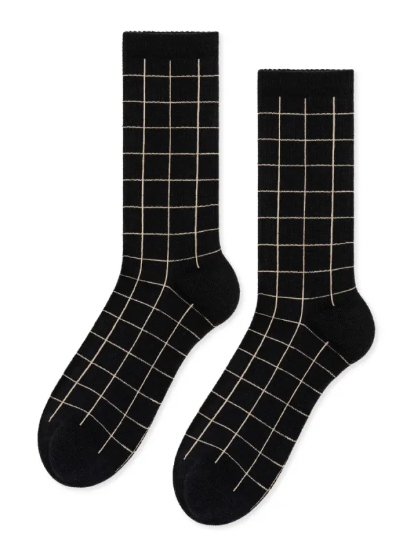 Grid Athletic Wool Men's Crew sold by Hansel From Basel