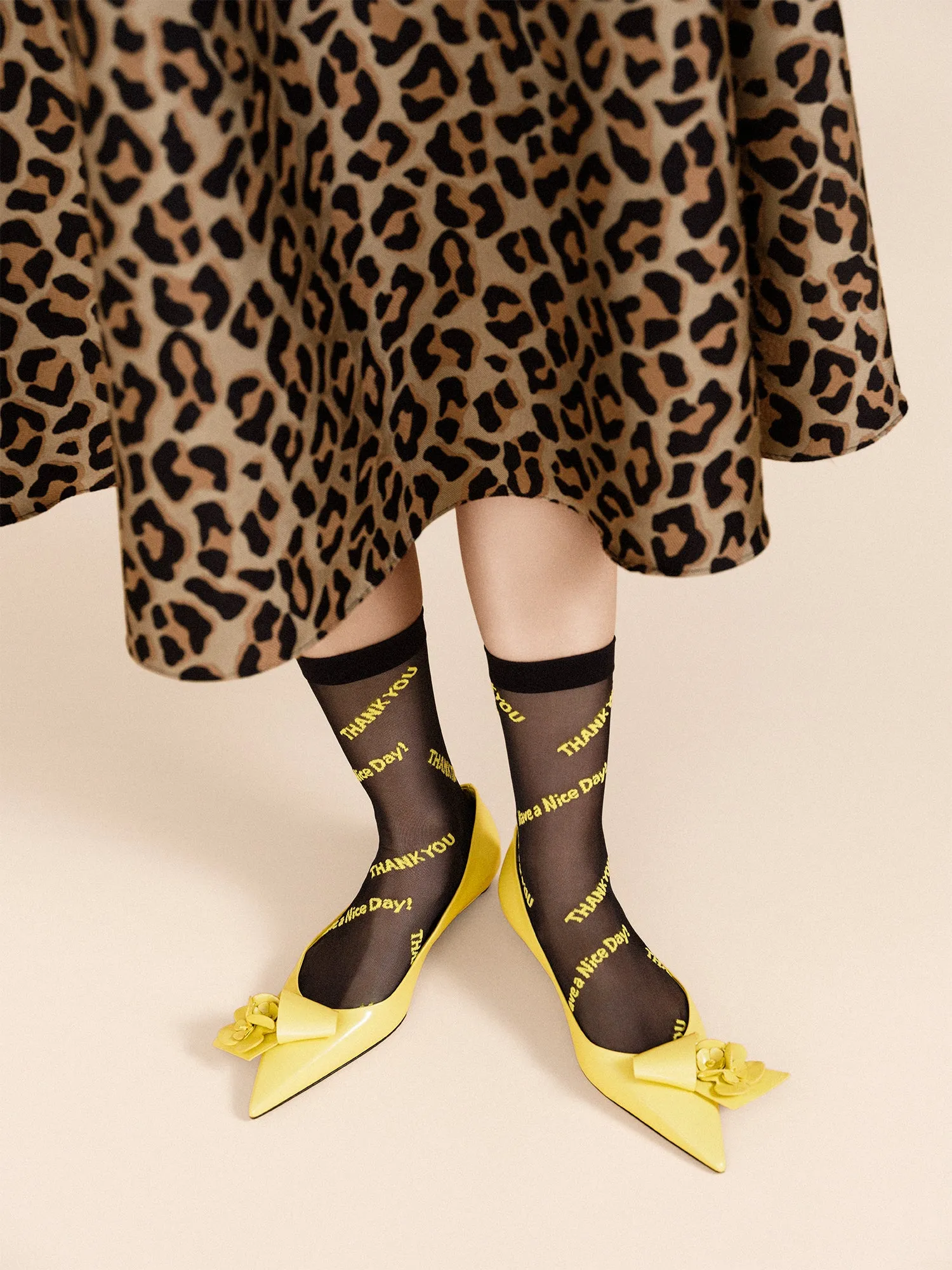 Thank You Sheer Crew sold by Hansel From Basel product image thumbnail 4