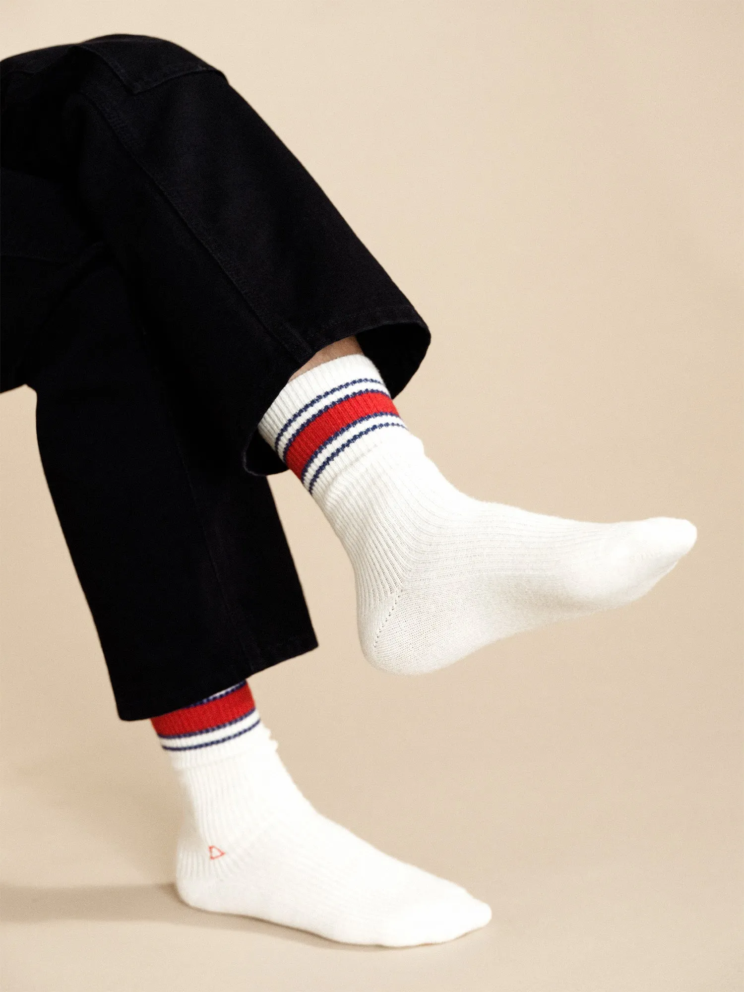 Athleisure Rib Cashmere Men's Crew sold by Hansel From Basel product image thumbnail 2