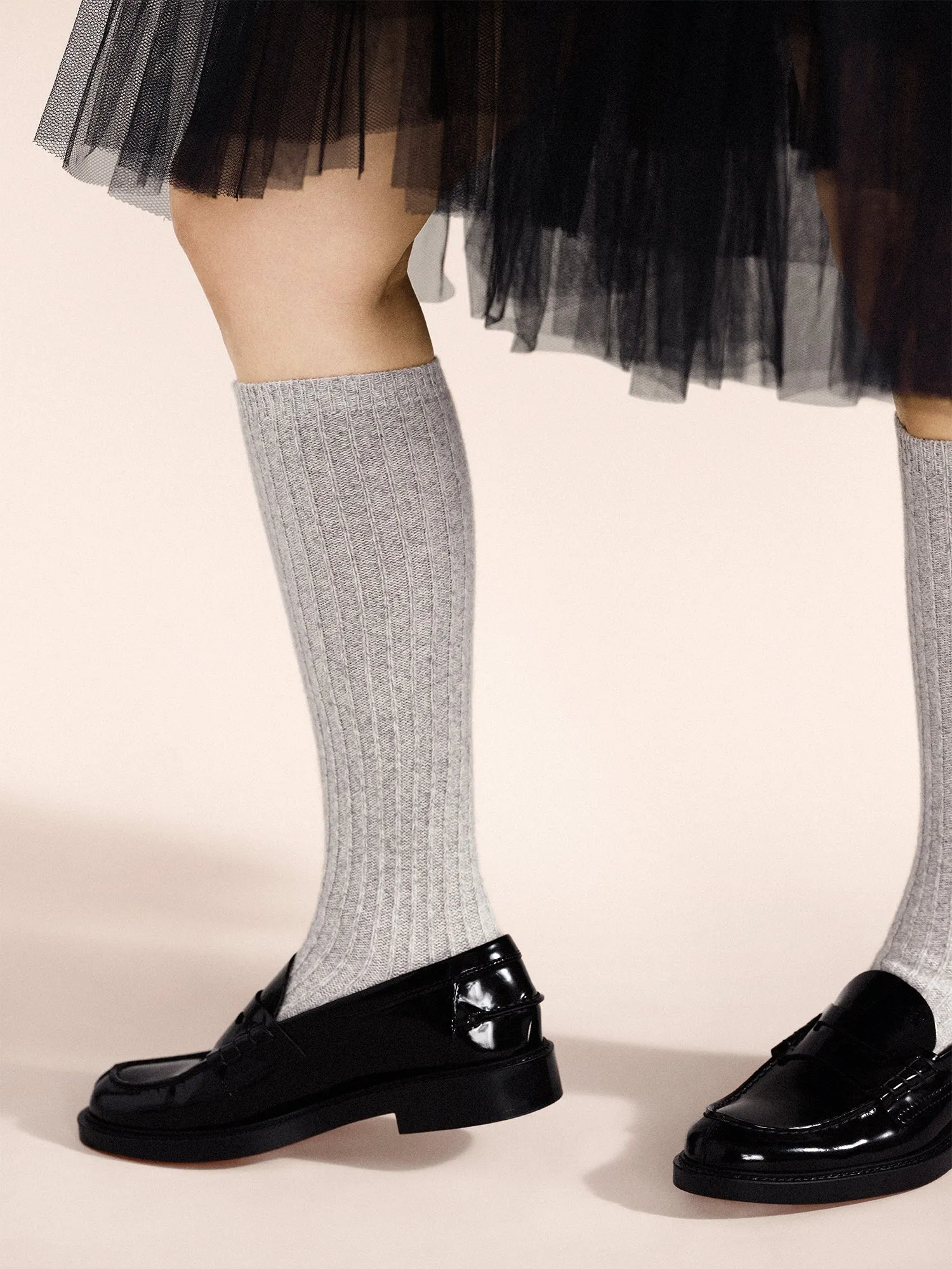 Long Reverse Cashmere Rib Knee Hi sold by Hansel From Basel product image thumbnail 2