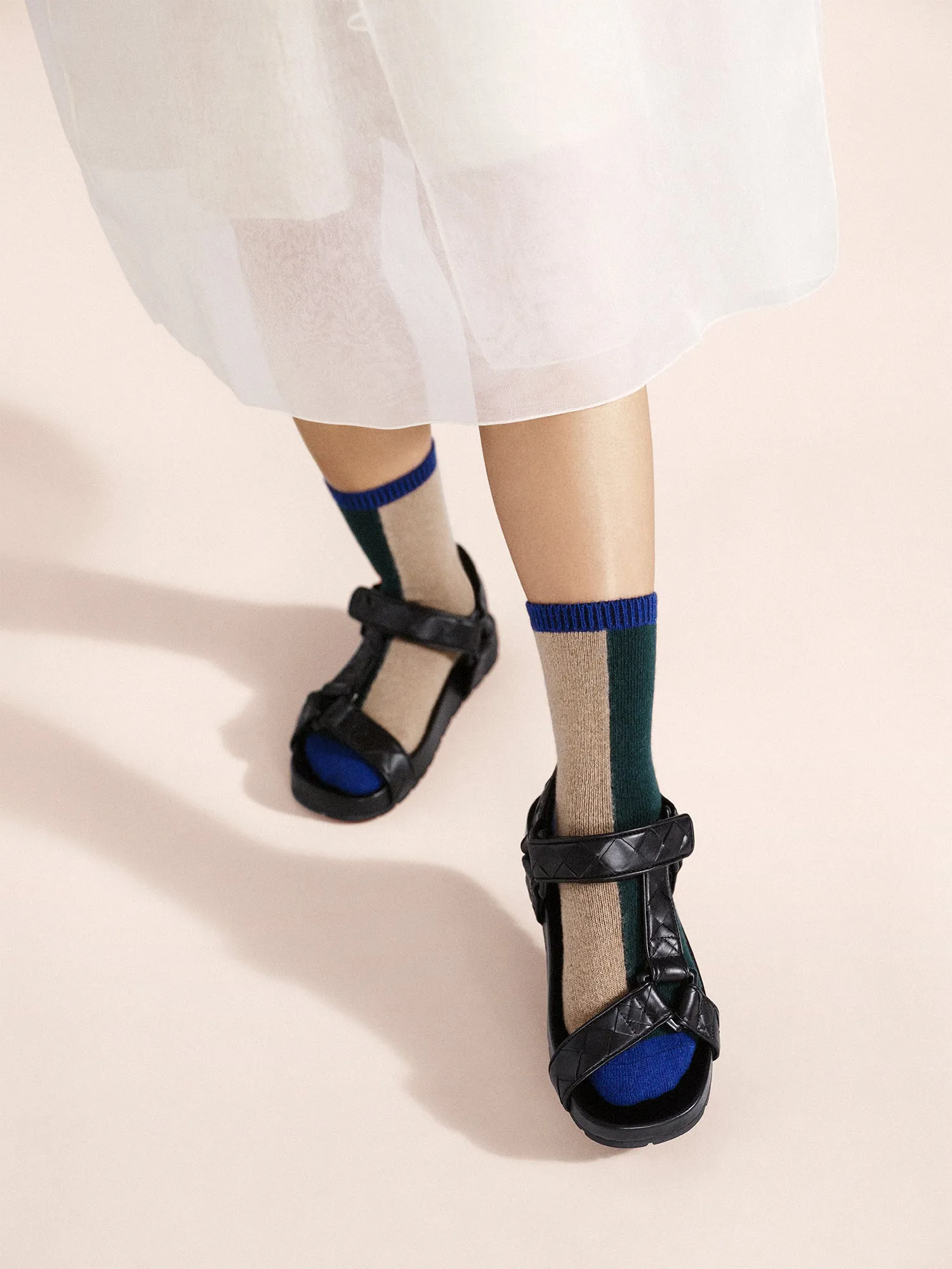 Half and Half Cashmere Crew sold by Hansel From Basel product image thumbnail 3