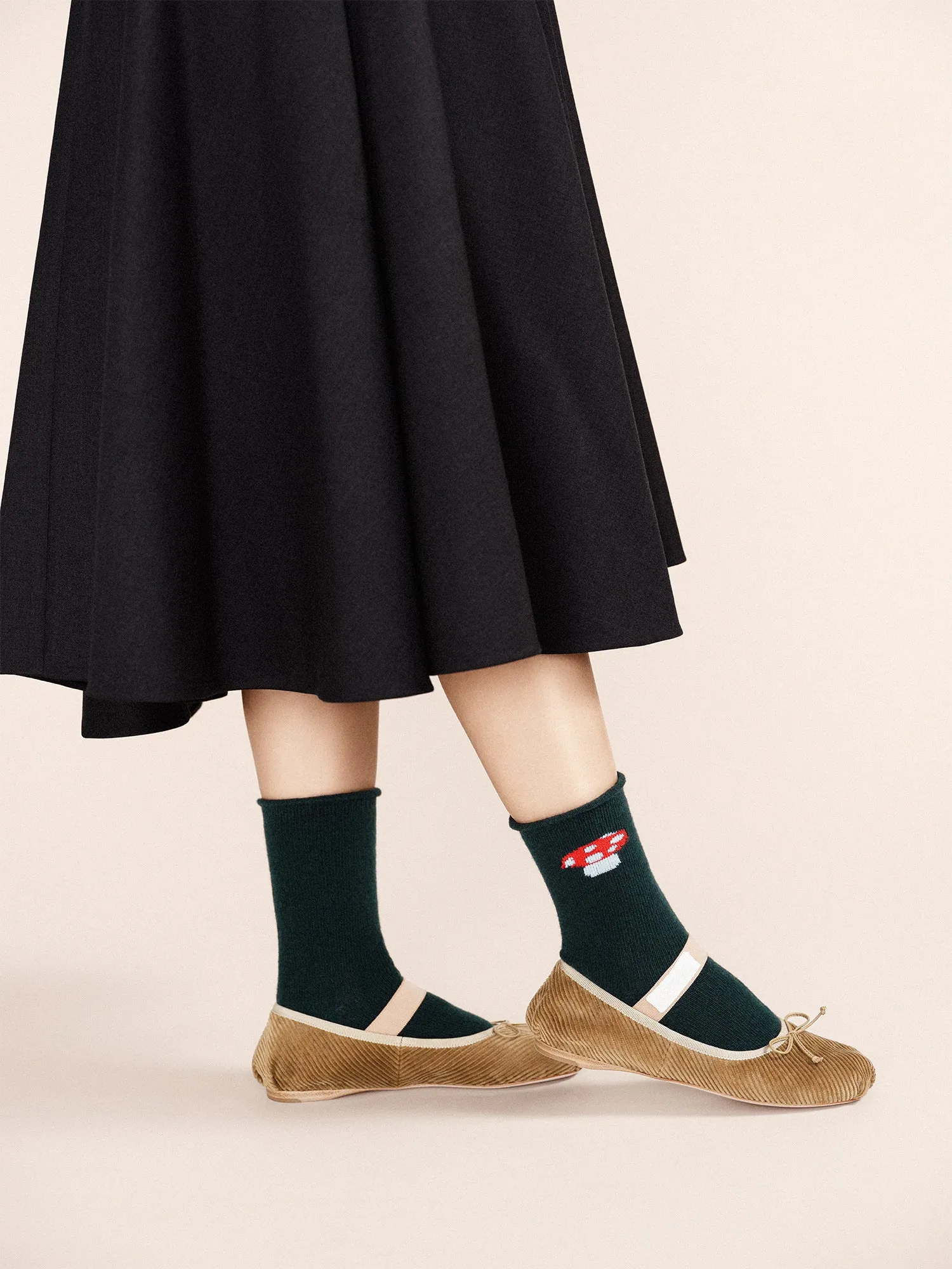 Red Cap Cashmere Crew sold by Hansel From Basel product image thumbnail 3