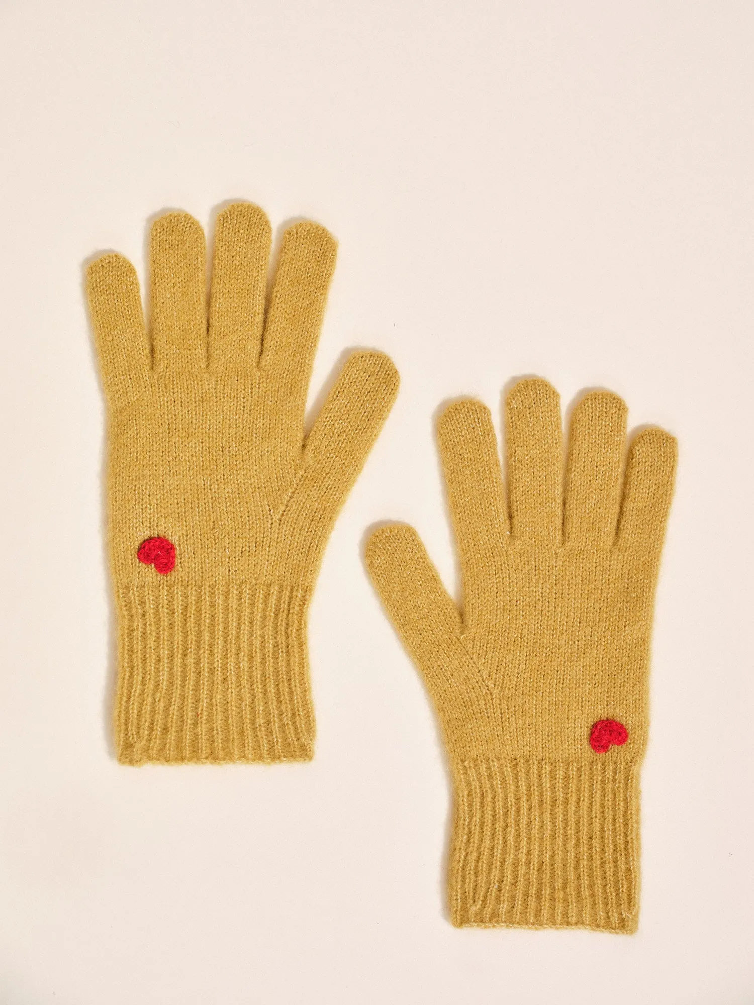 Cashmere Heart Gloves sold by Hansel From Basel product image thumbnail 3