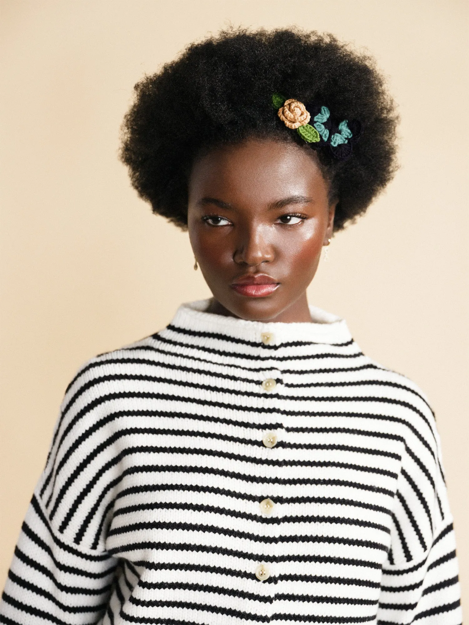 Masson Striped Cardigan sold by Hansel From Basel product image thumbnail 4