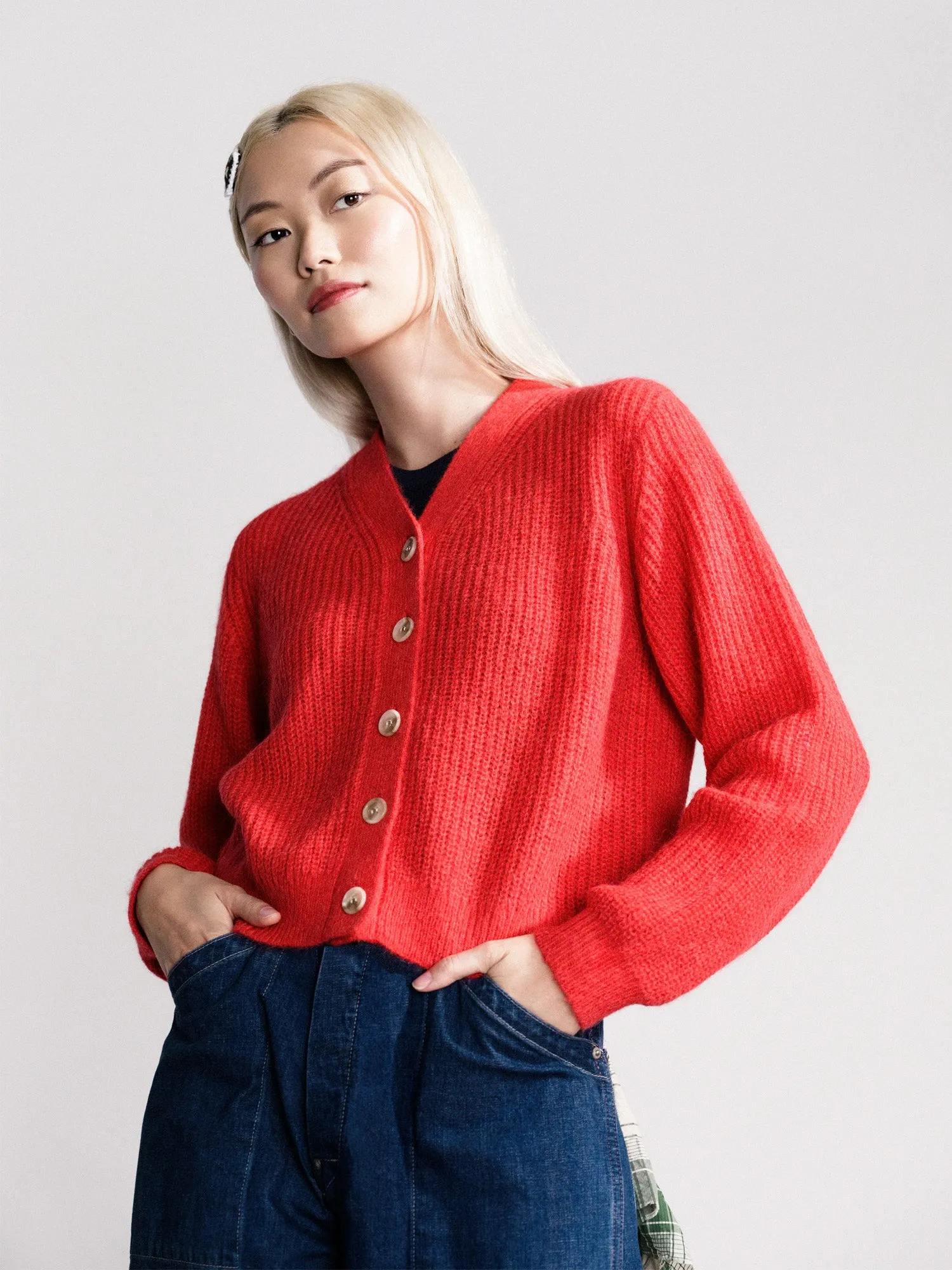 Nia Shrunken Cardigan sold by Hansel From Basel product image thumbnail 3