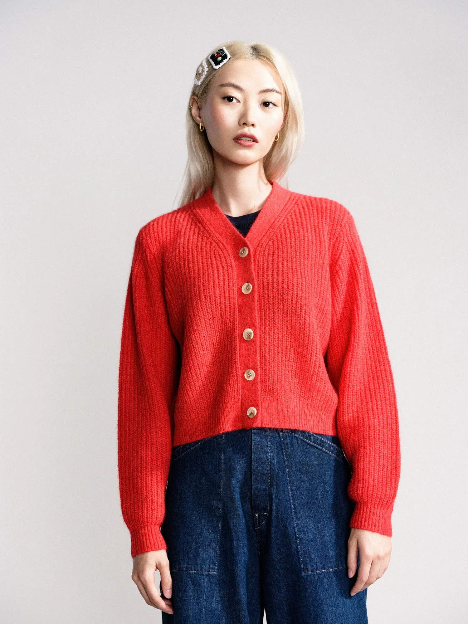 Nia Shrunken Cardigan sold by Hansel From Basel