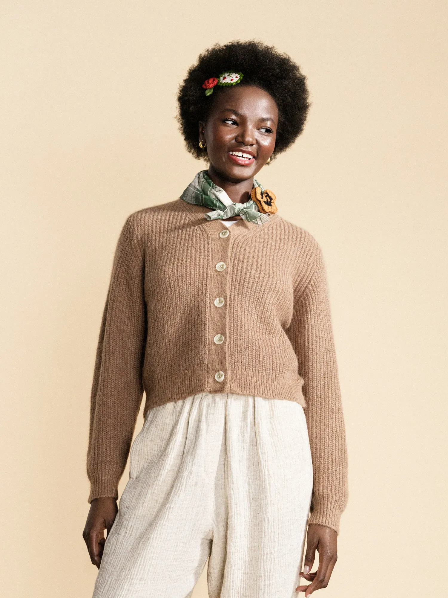 Nia Shrunken Cardigan sold by Hansel From Basel product image thumbnail 4