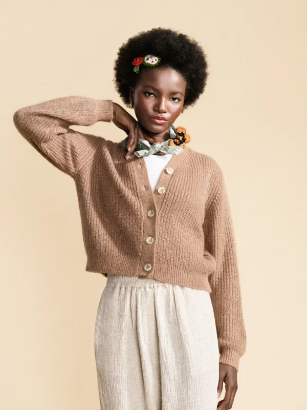 Nia Shrunken Cardigan sold by Hansel From Basel