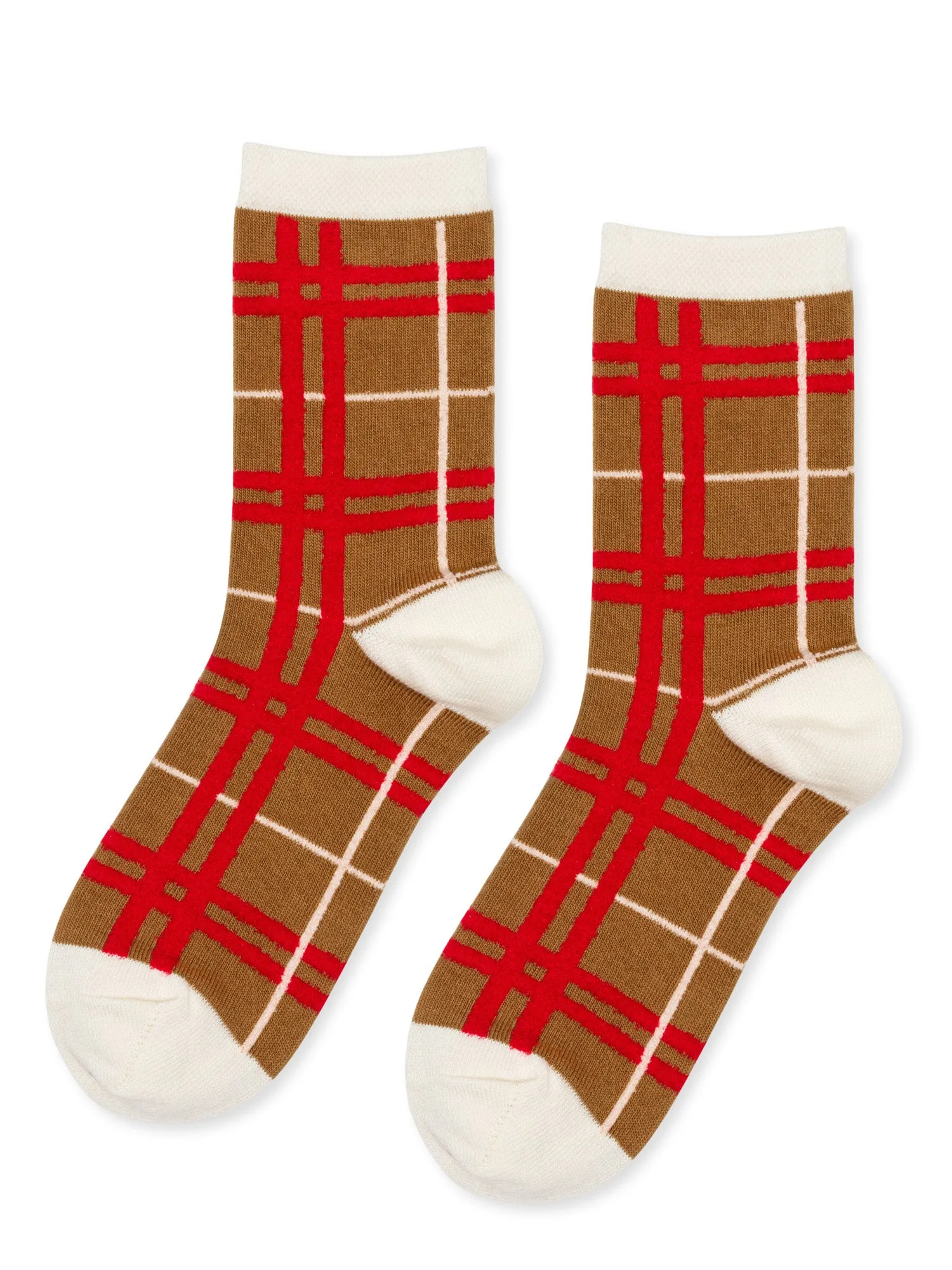 Boucle Plaid Crew sold by Hansel From Basel