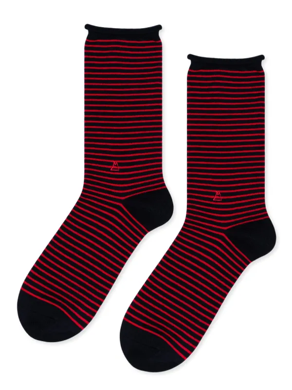 Nautical Stripe Men's Crew made by Hansel From Basel