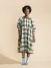 Flora Plaid Dress sold by Hansel From Basel
