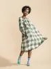 Flora Plaid Dress sold by Hansel From Basel