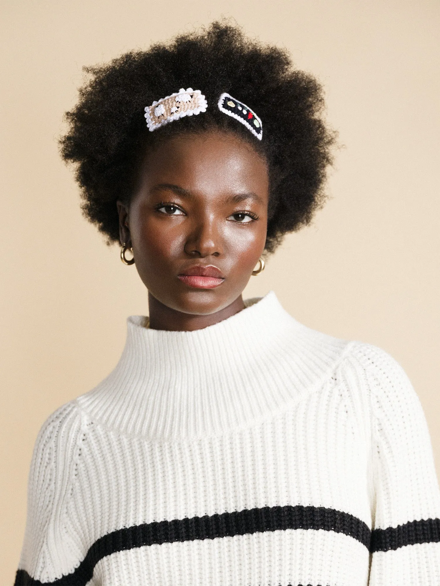 Farm Times Crochet Hair Clips sold by Hansel From Basel product image thumbnail 3