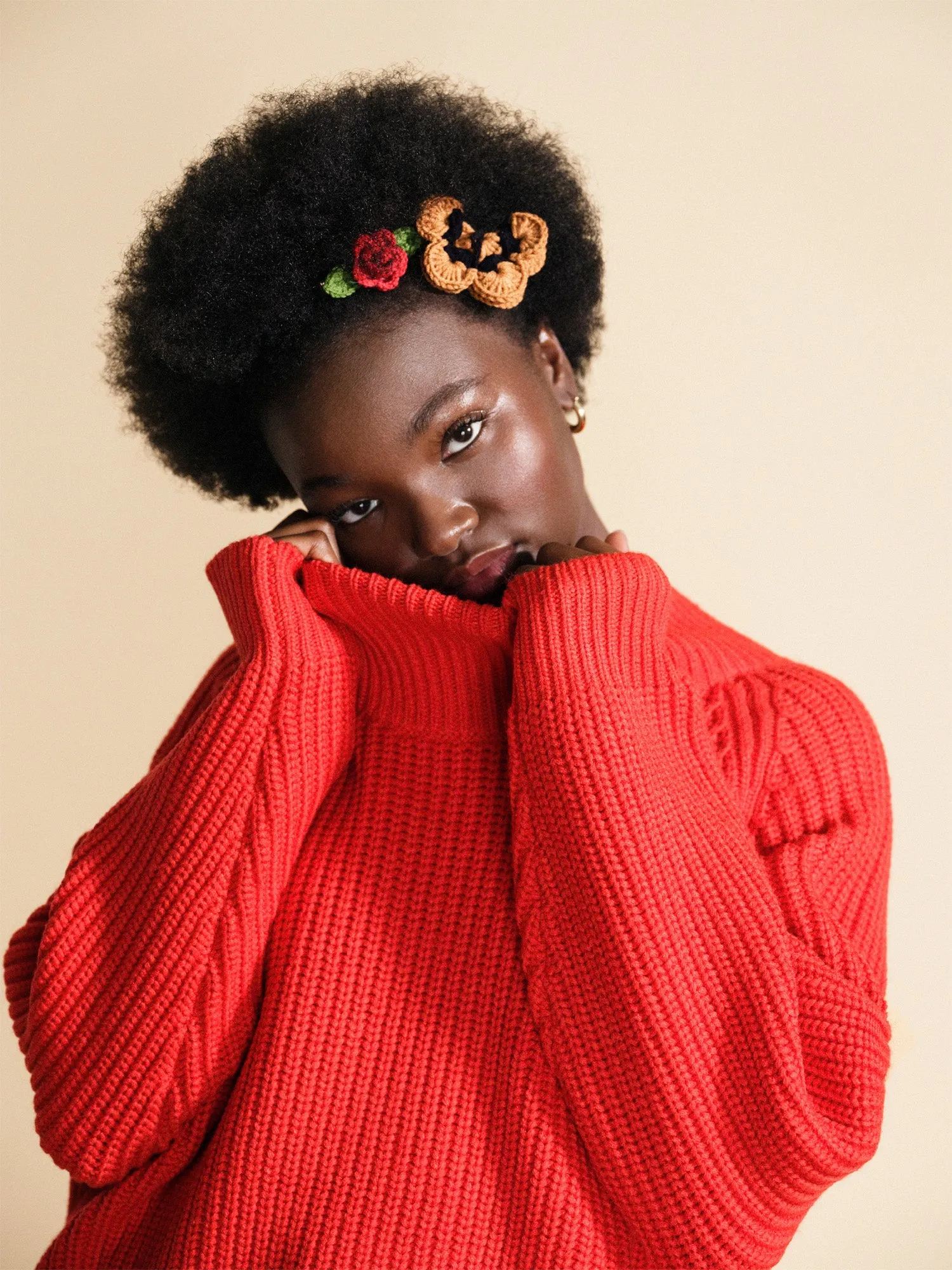 Butterfly Garden Crochet Hair Clips sold by Hansel From Basel product image thumbnail 2