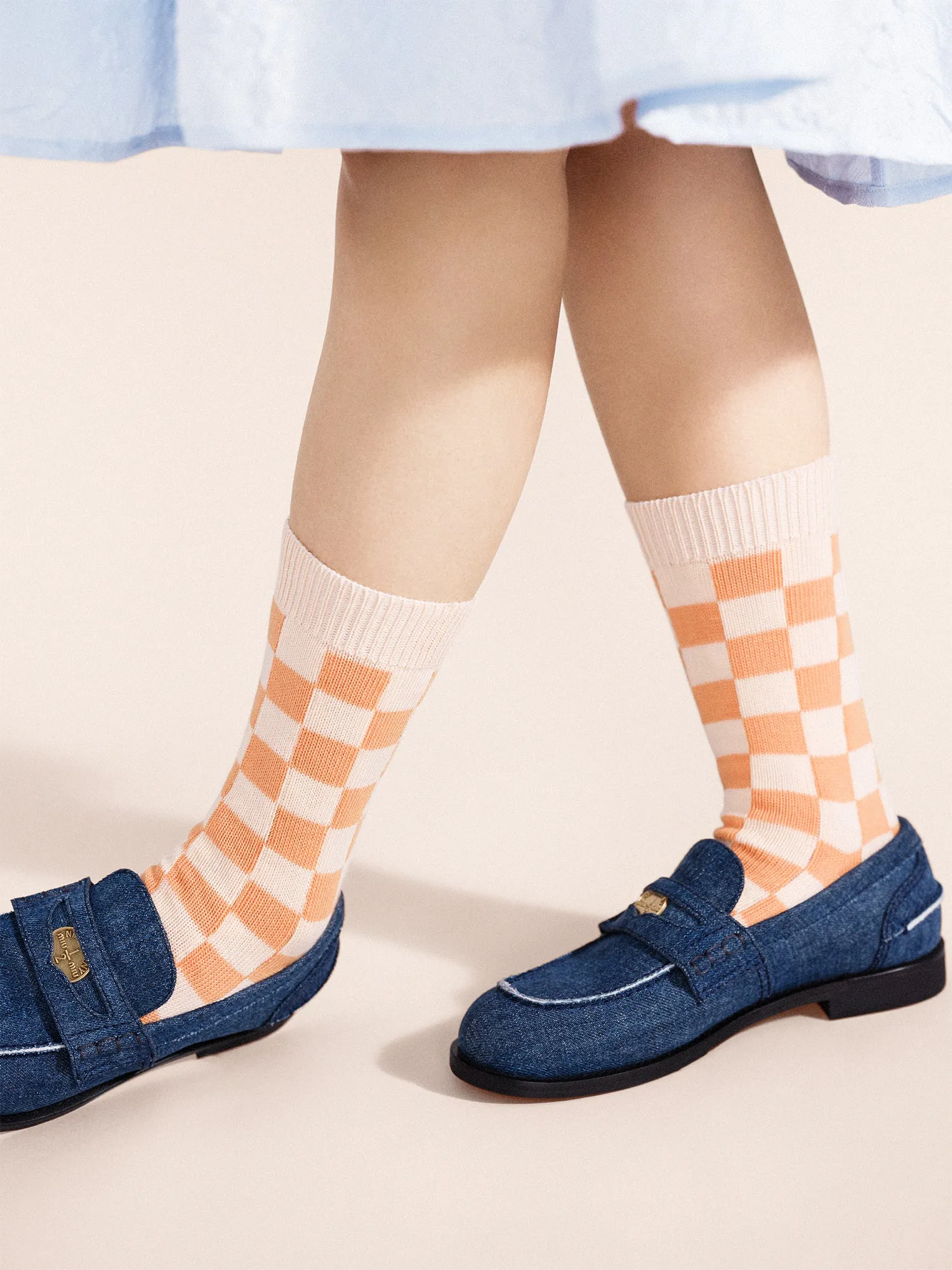Alice Checkered Crew sold by Hansel From Basel product image thumbnail 2