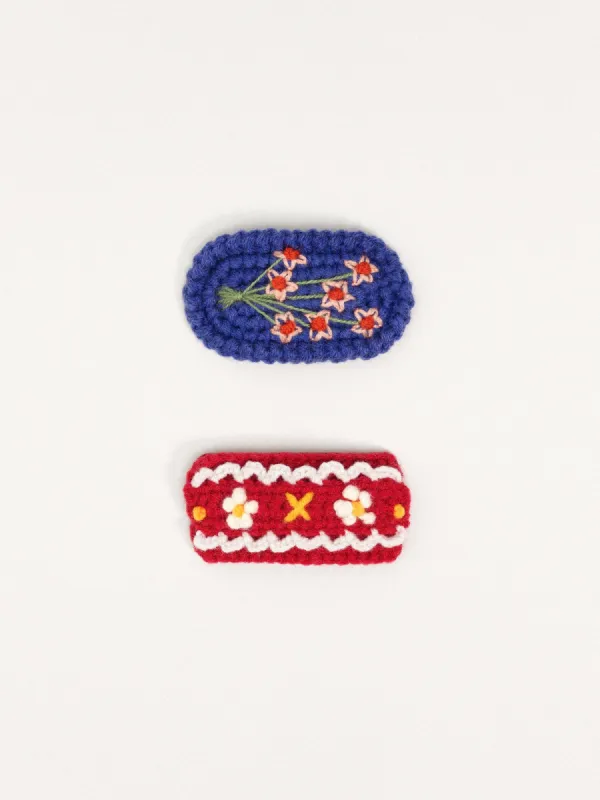 Polly Crochet Hair Clips sold by Hansel From Basel