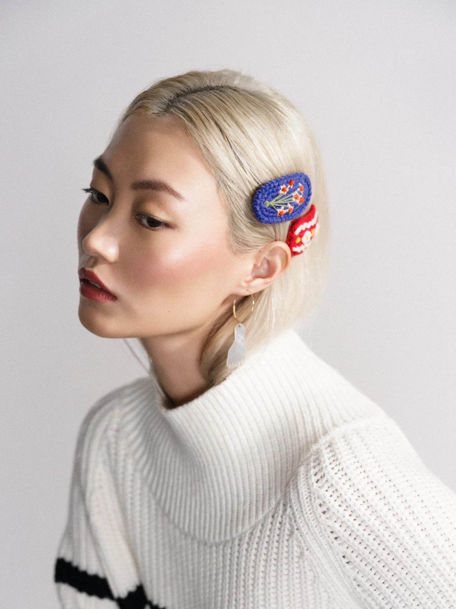 Polly Crochet Hair Clips sold by Hansel From Basel product image thumbnail 2