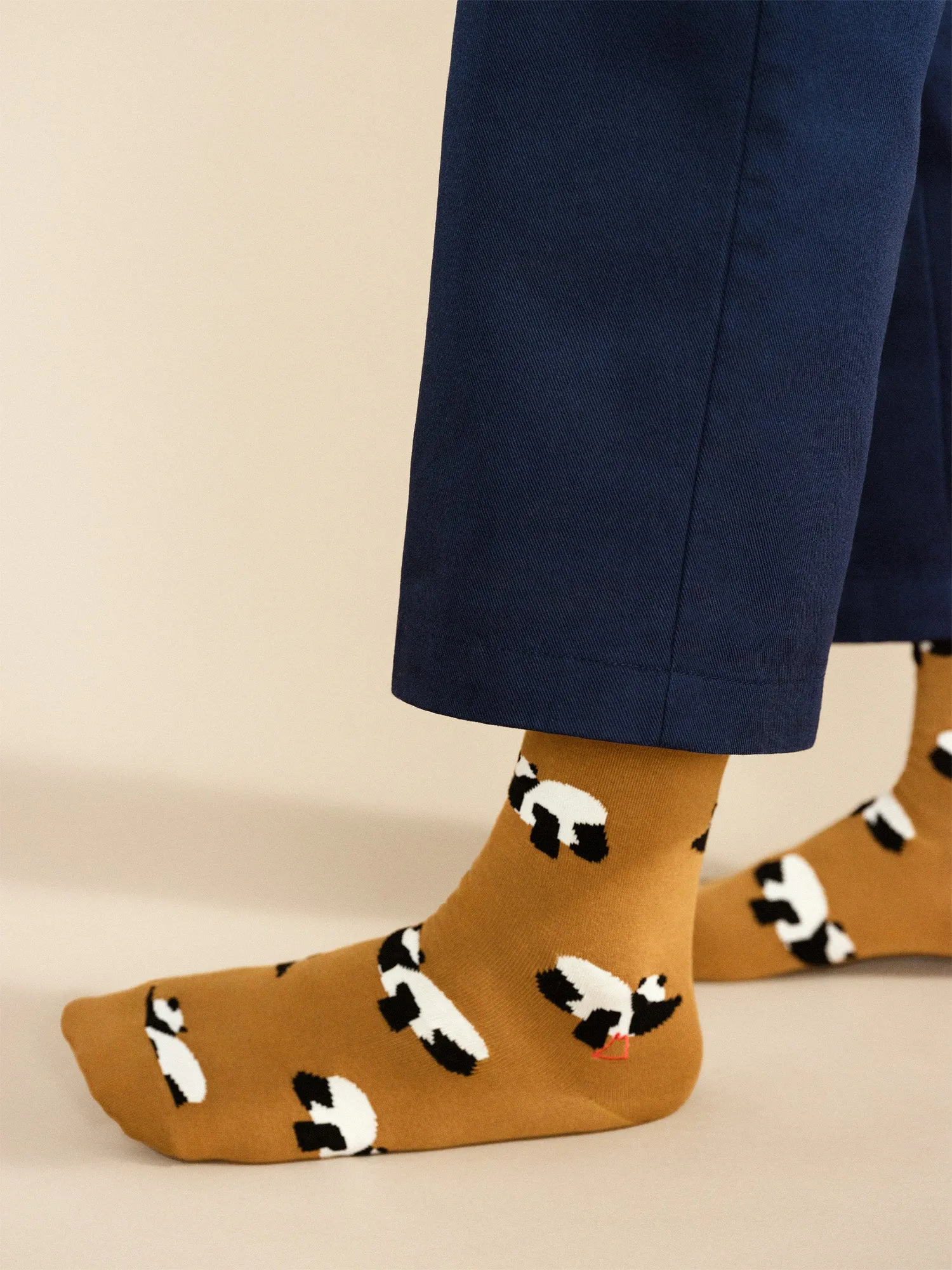 Downward Panda Men’s Crew sold by Hansel From Basel product image thumbnail 2