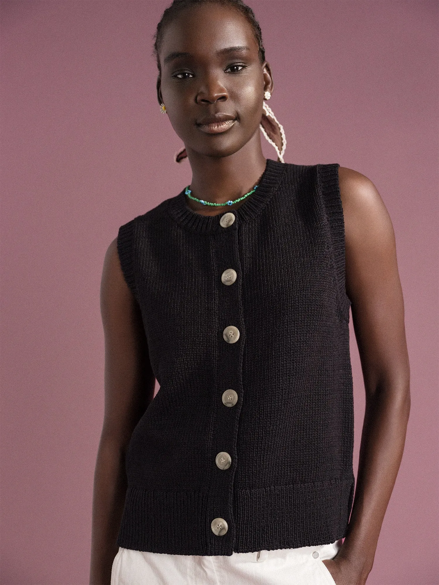 Posey Vest sold by Hansel From Basel