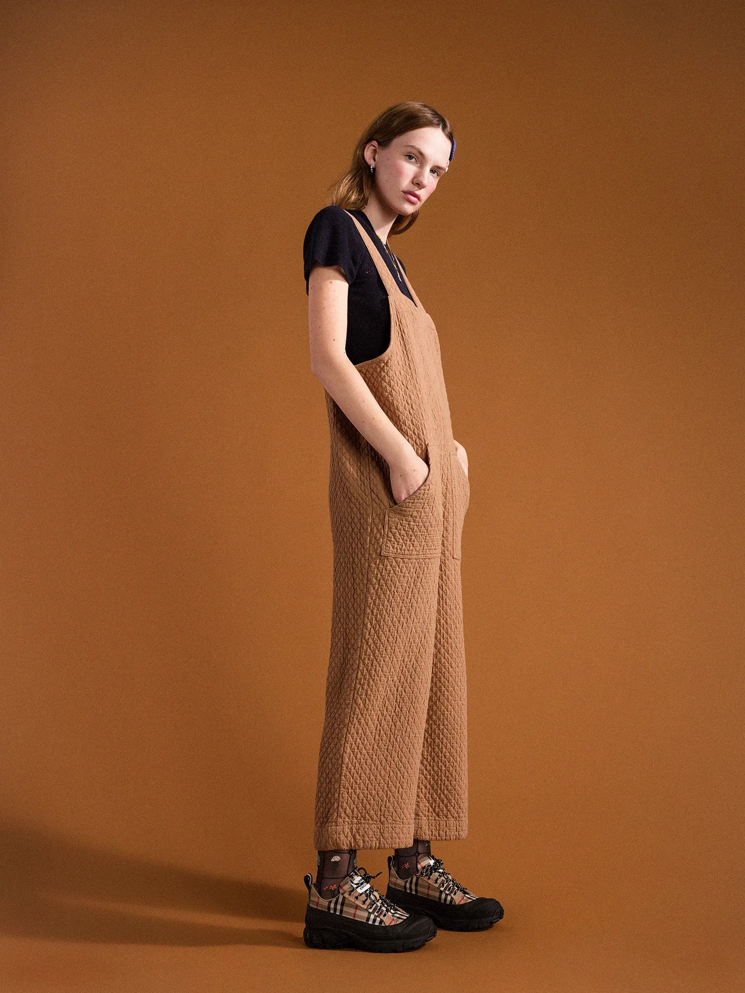 Moss Quilted Jumper sold by Hansel From Basel product image thumbnail 3