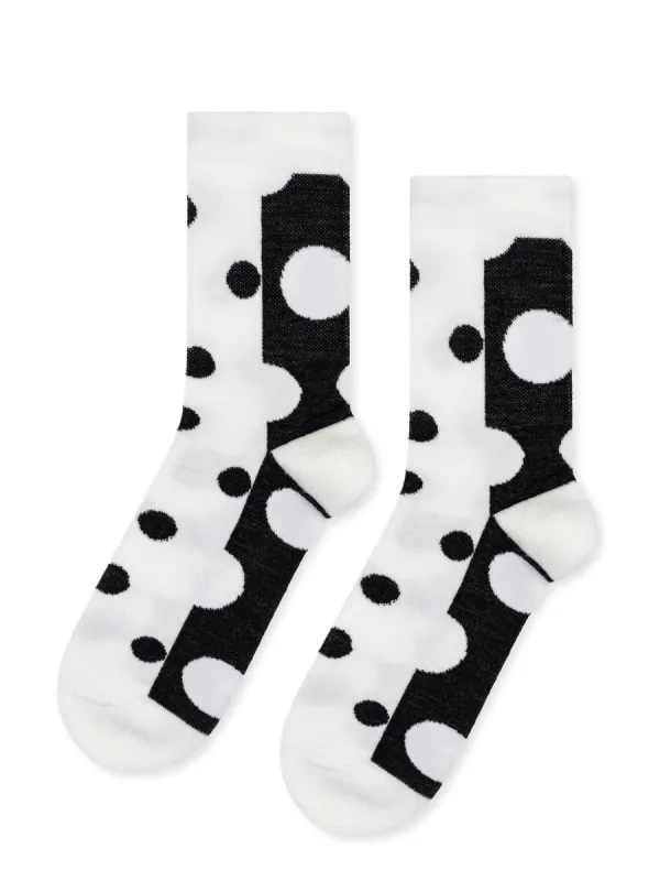 Polka Dot Athletic Wool Crew sold by Hansel From Basel