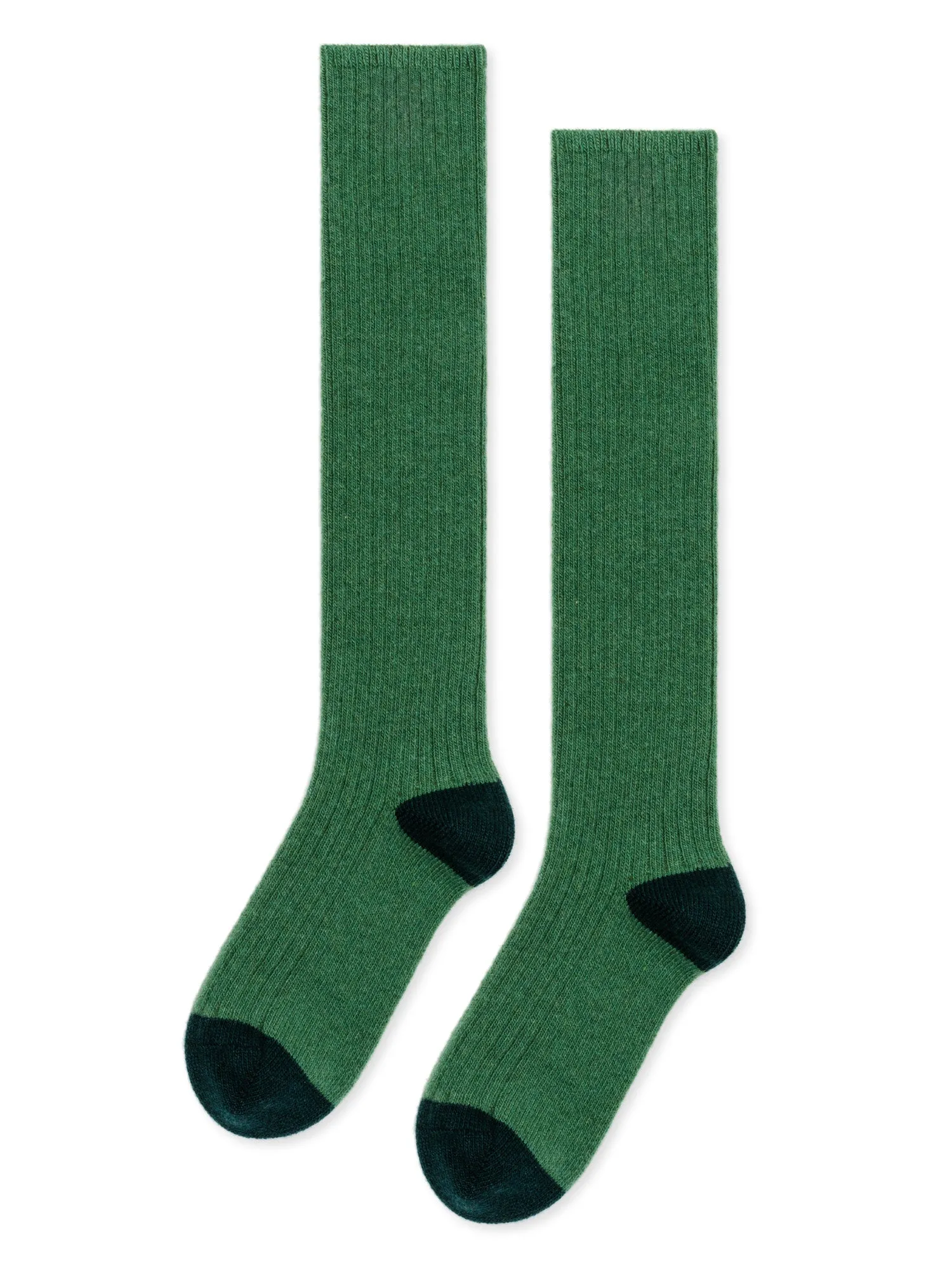 Rib Cashmere Knee Hi sold by Hansel From Basel