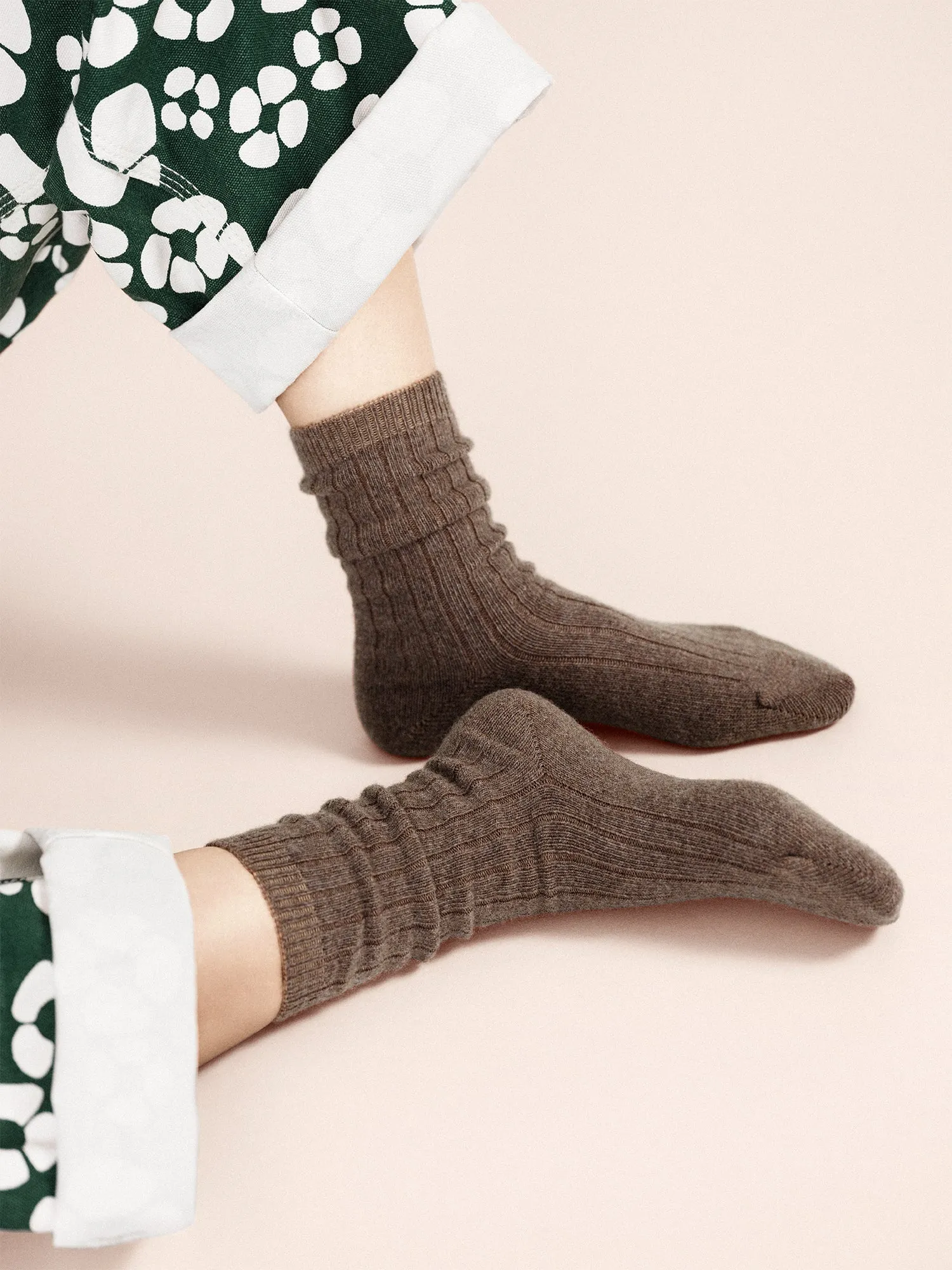 Italia Cashmere Cozy Rib Crew sold by Hansel From Basel product image thumbnail 3