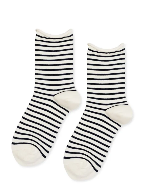 Nautical Stripe Crew made by Hansel From Basel