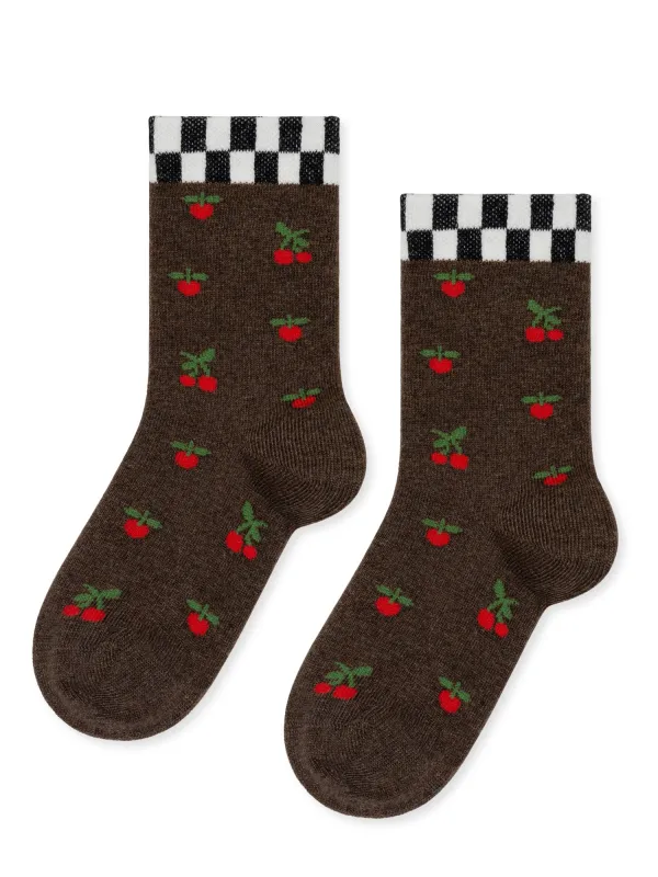 Mini Little Cherries All Over Crew sold by Hansel From Basel