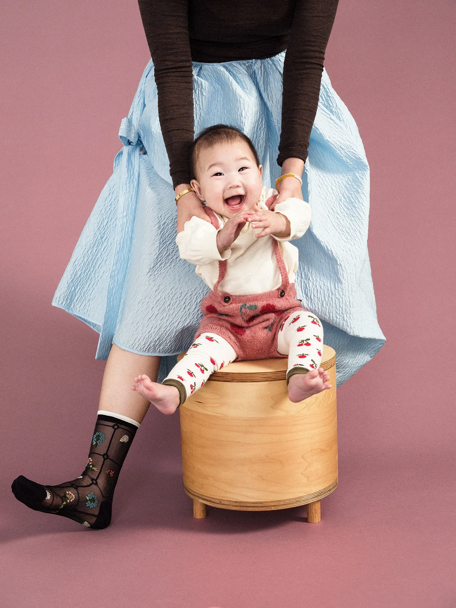 Mini Little Cherries All Over Legging sold by Hansel From Basel product image thumbnail 2