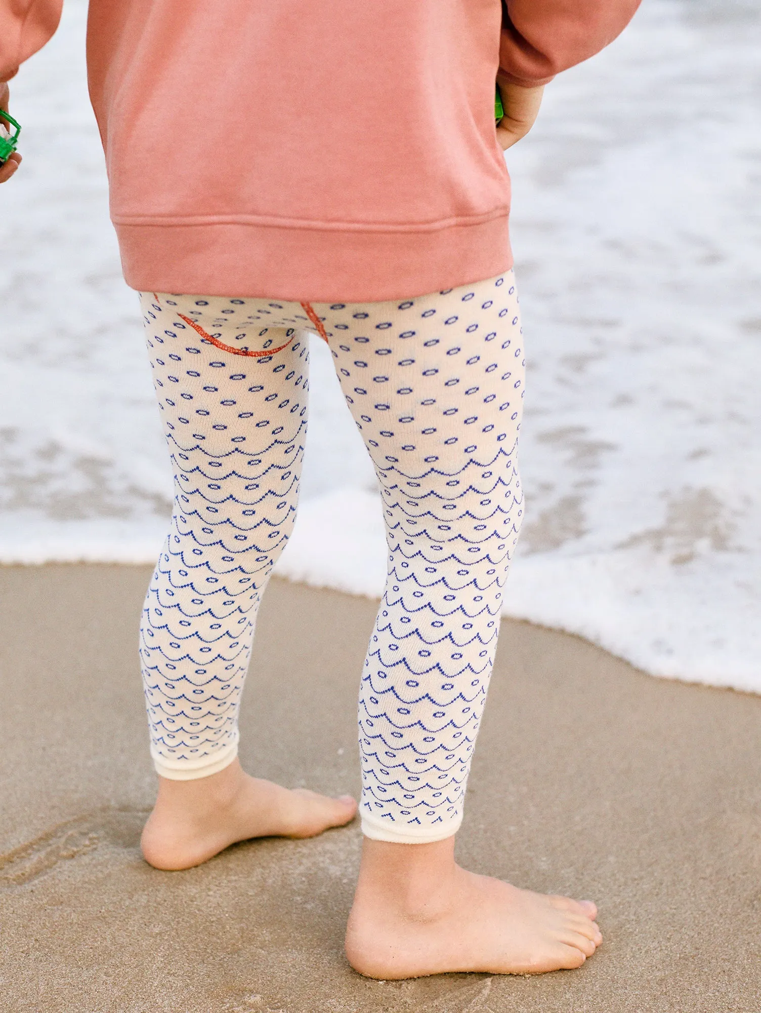 Mini Scallop Stripe Legging sold by Hansel From Basel product image thumbnail 4