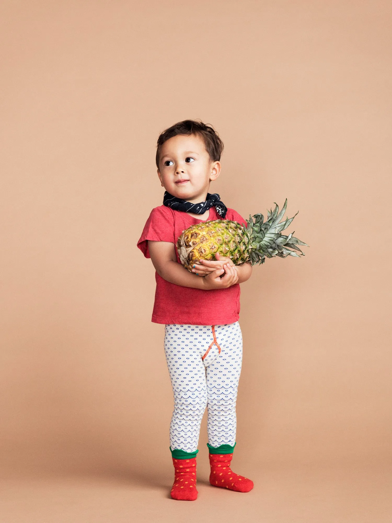 Mini Scallop Stripe Legging sold by Hansel From Basel product image thumbnail 5