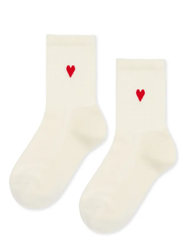 Heart Sporty Crew sold by Hansel From Basel