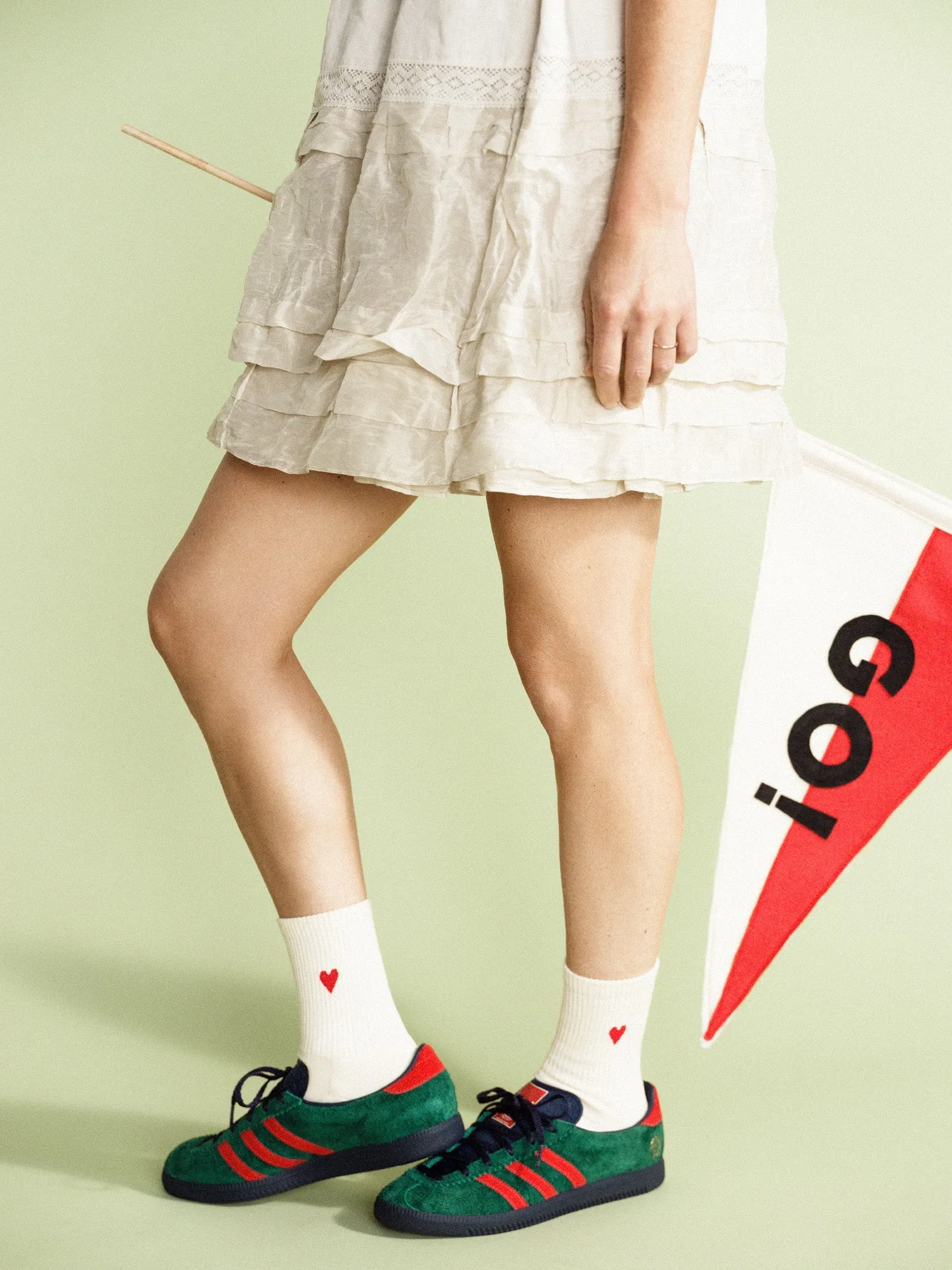 Heart Sporty Crew sold by Hansel From Basel product image thumbnail 3
