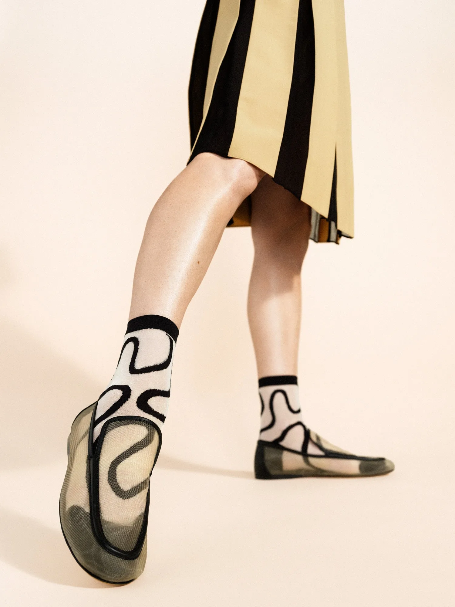 Wiggly Sheer Short Crew sold by Hansel From Basel product image thumbnail 2