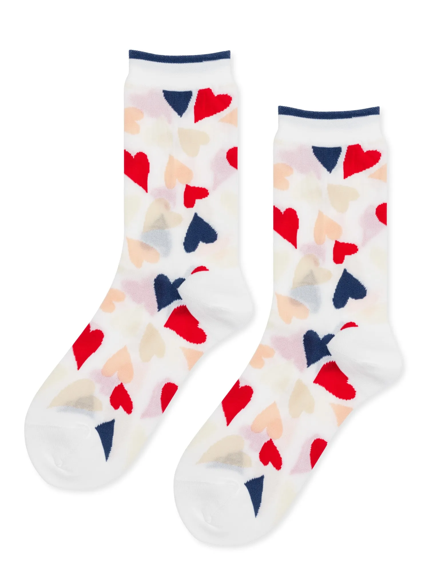 Terrazzo Hearts Sheer Crew sold by Hansel From Basel product image thumbnail 3