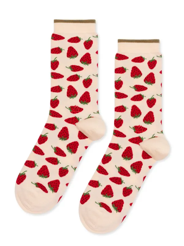 Strawberries Men’s Crew sold by Hansel From Basel
