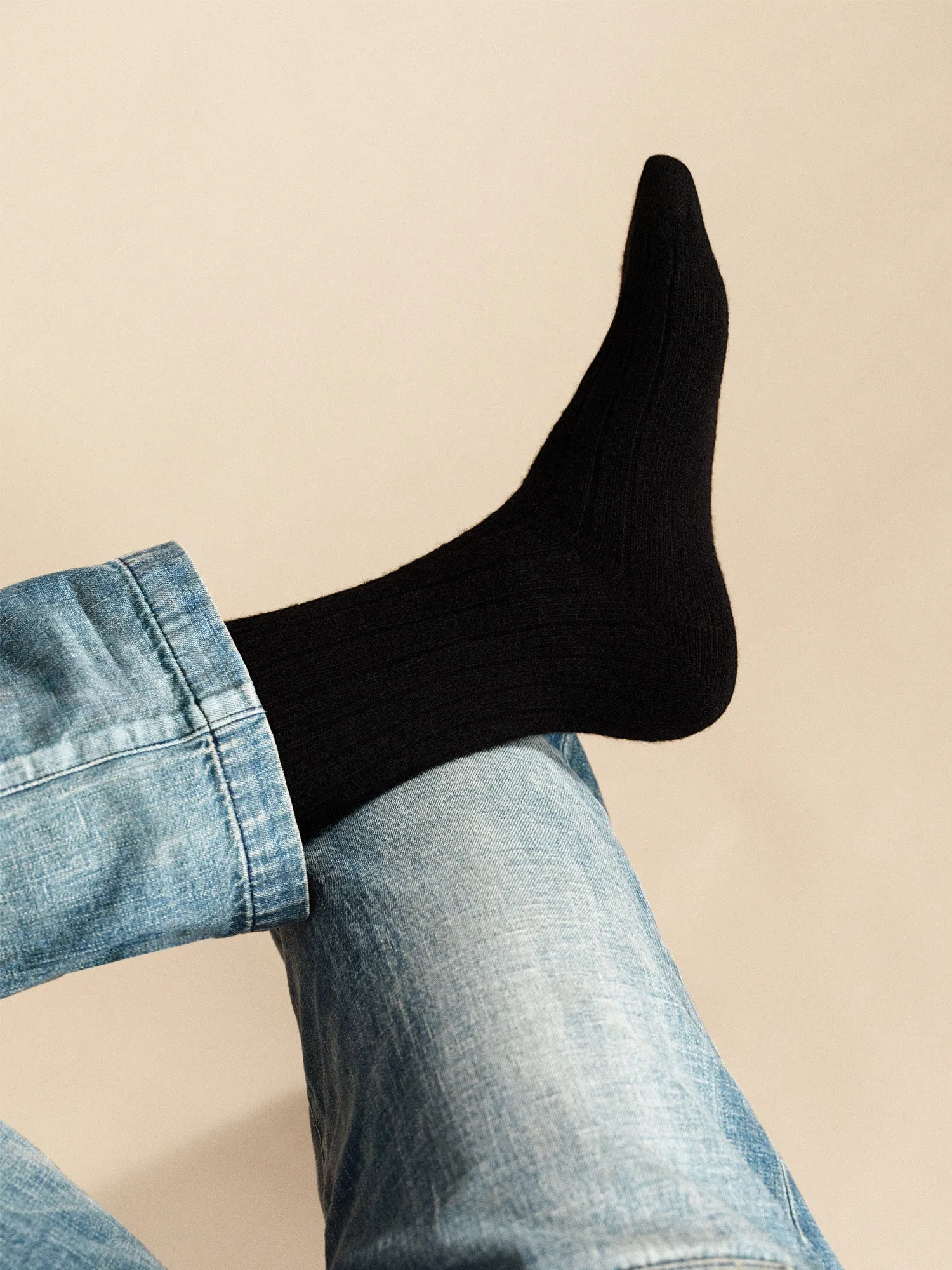 Roma Cashmere Rib Men's Crew sold by Hansel From Basel product image thumbnail 3