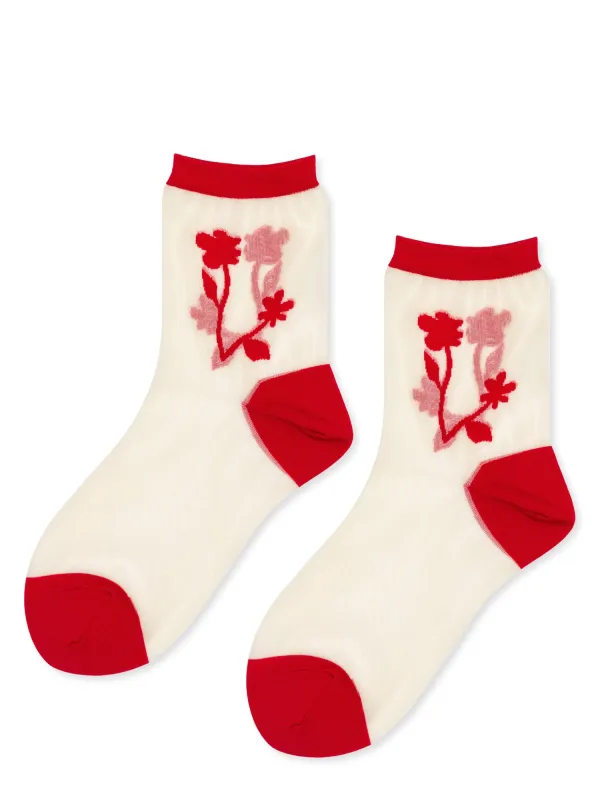 Shadowplay Sheer Short Crew sold by Hansel From Basel