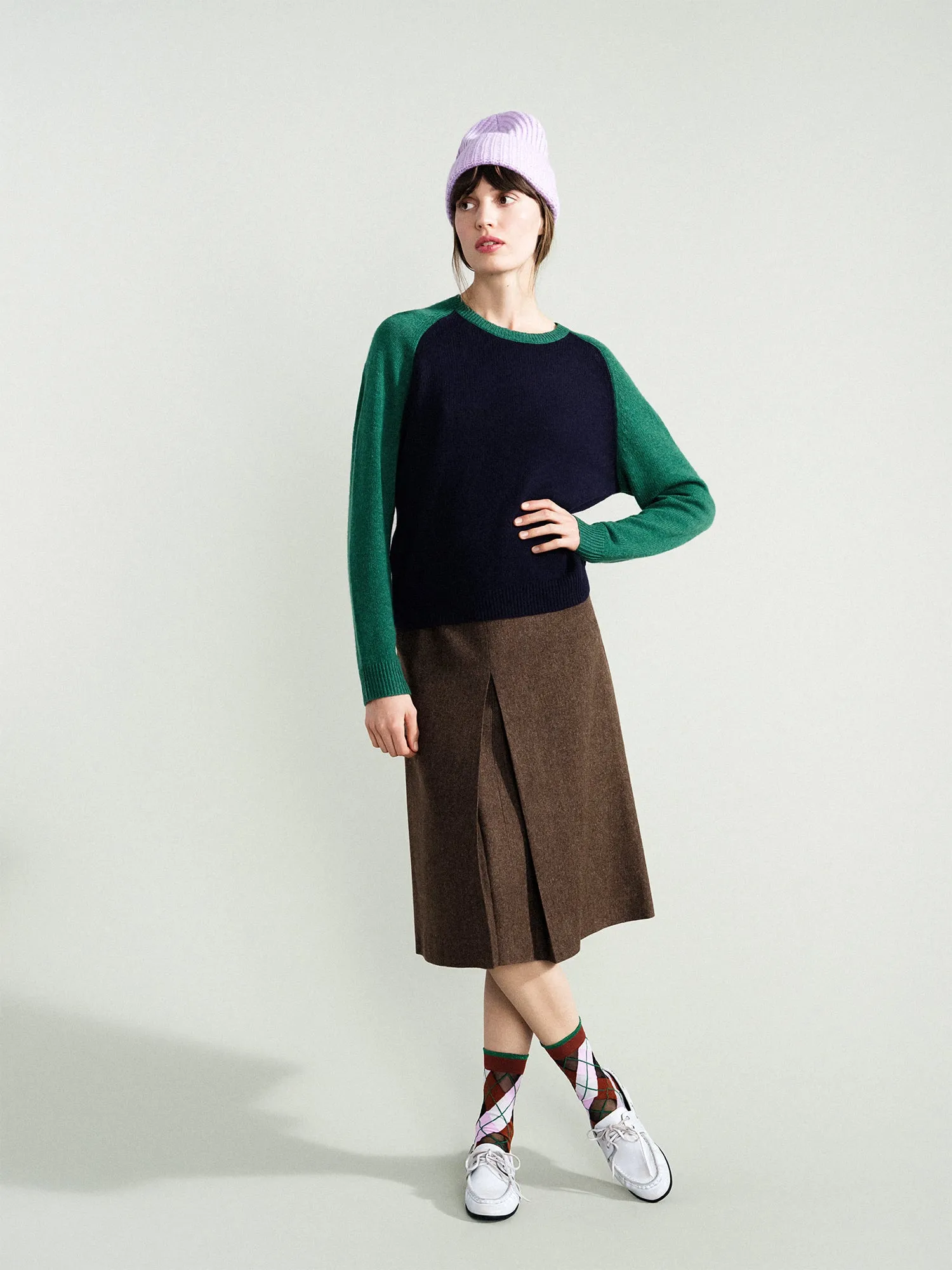 Cashmere Ribbed Beanie sold by Hansel From Basel product image thumbnail 3