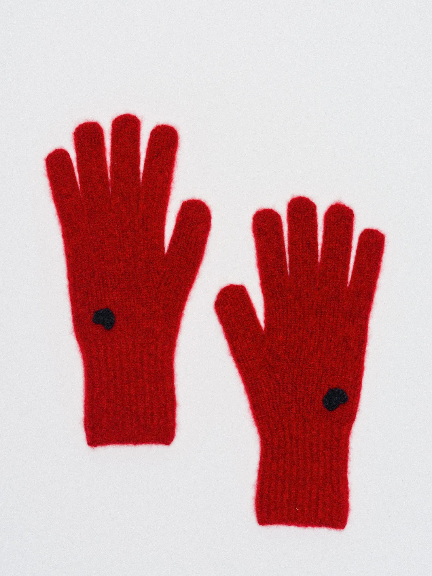 Cashmere Heart Gloves sold by Hansel From Basel product image thumbnail 3