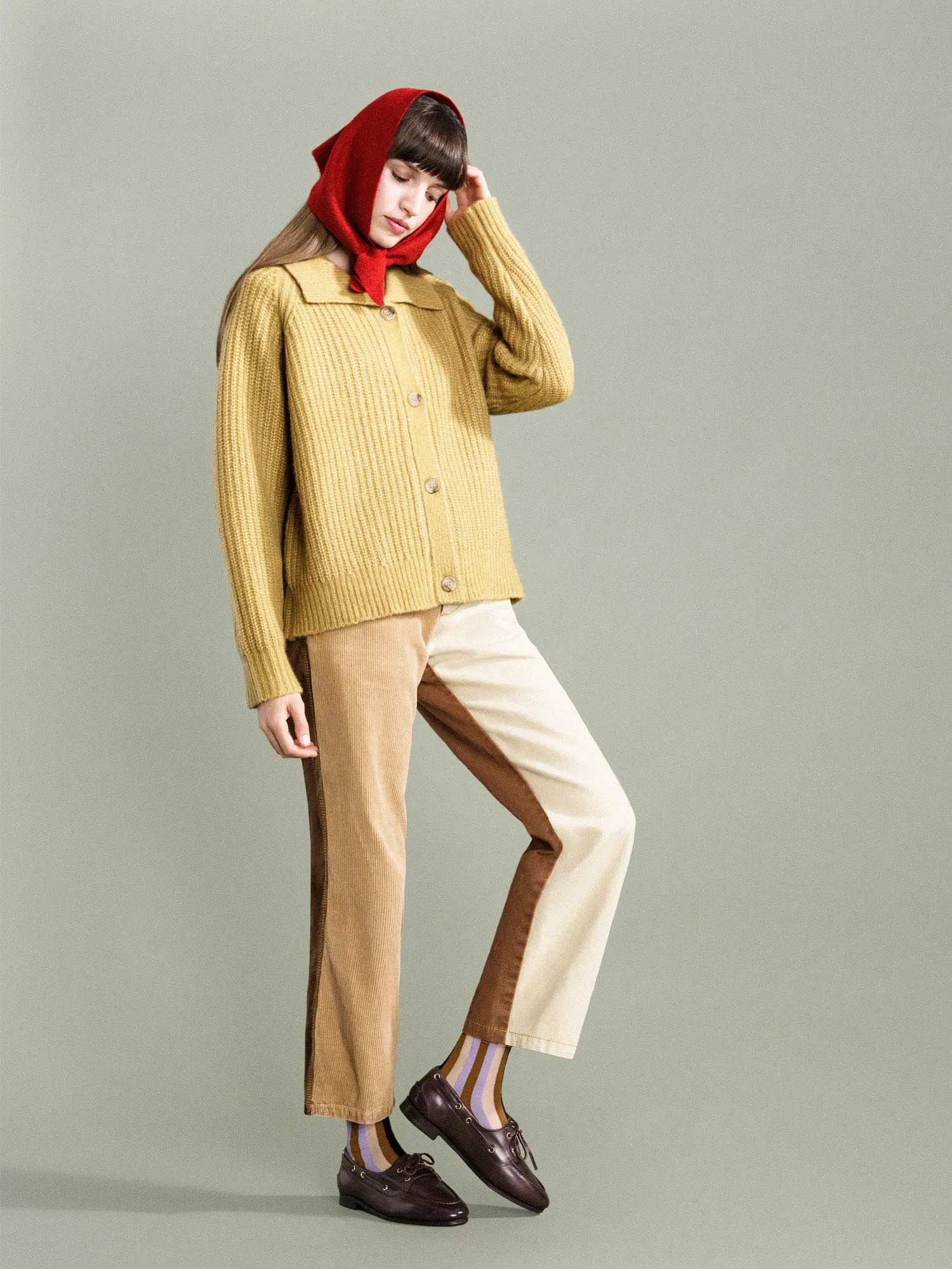 Cashmere Triangle Scarf sold by Hansel From Basel product image thumbnail 3