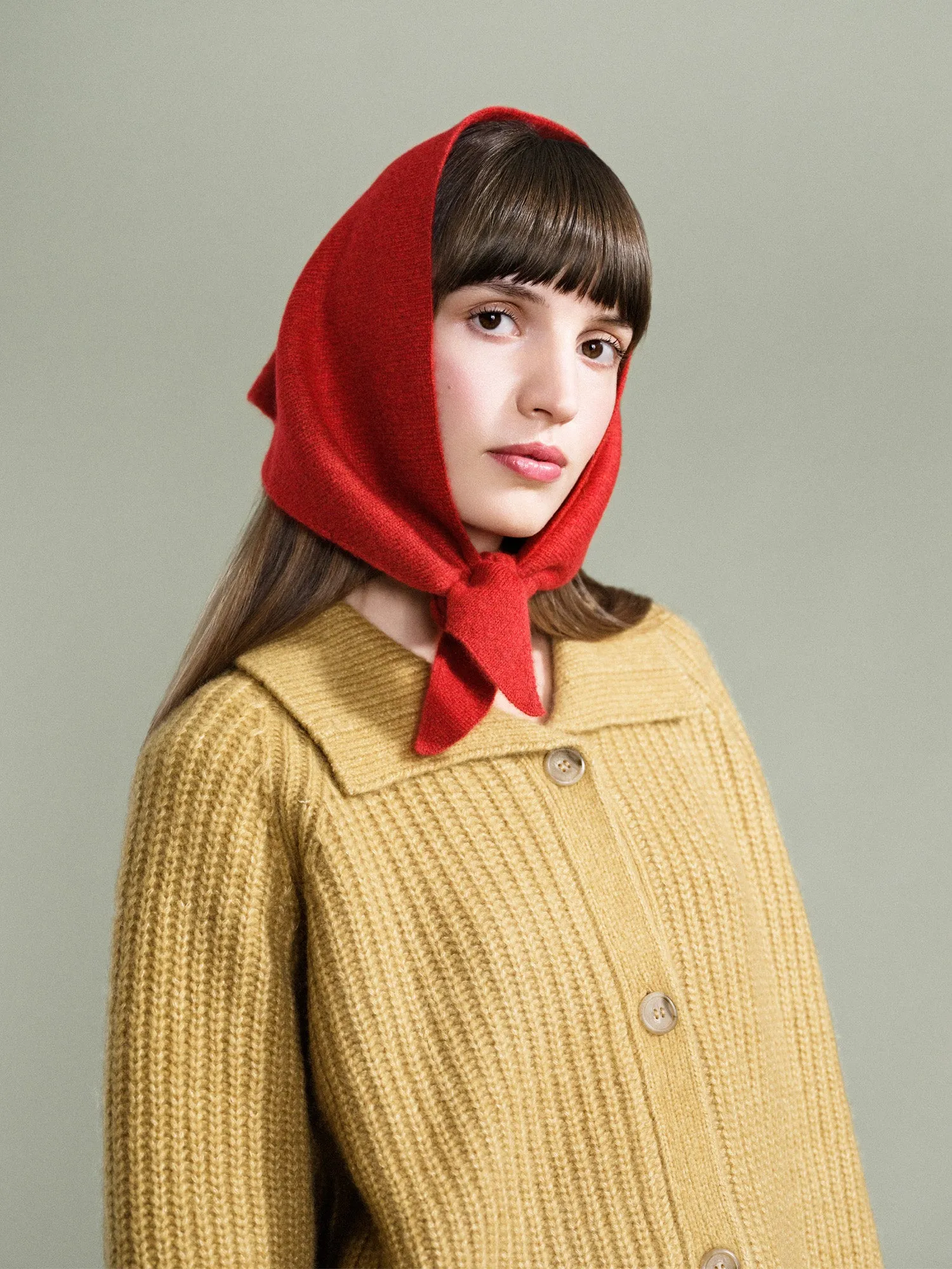 Cashmere Triangle Scarf sold by Hansel From Basel product image thumbnail 2