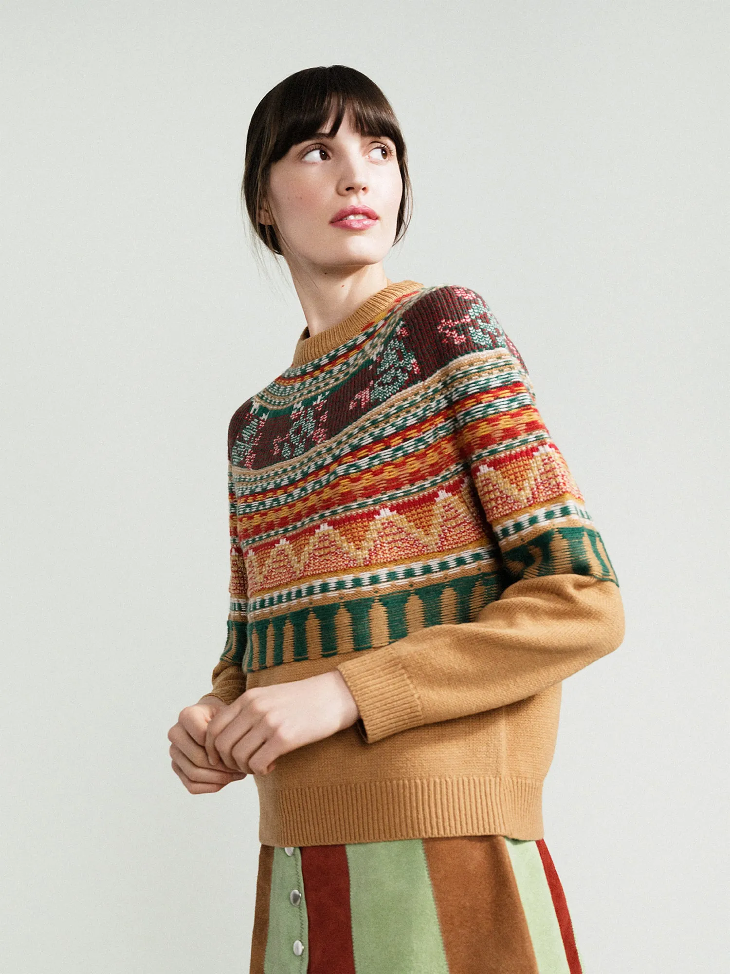 Mabel Fairisle Pullover sold by Hansel From Basel