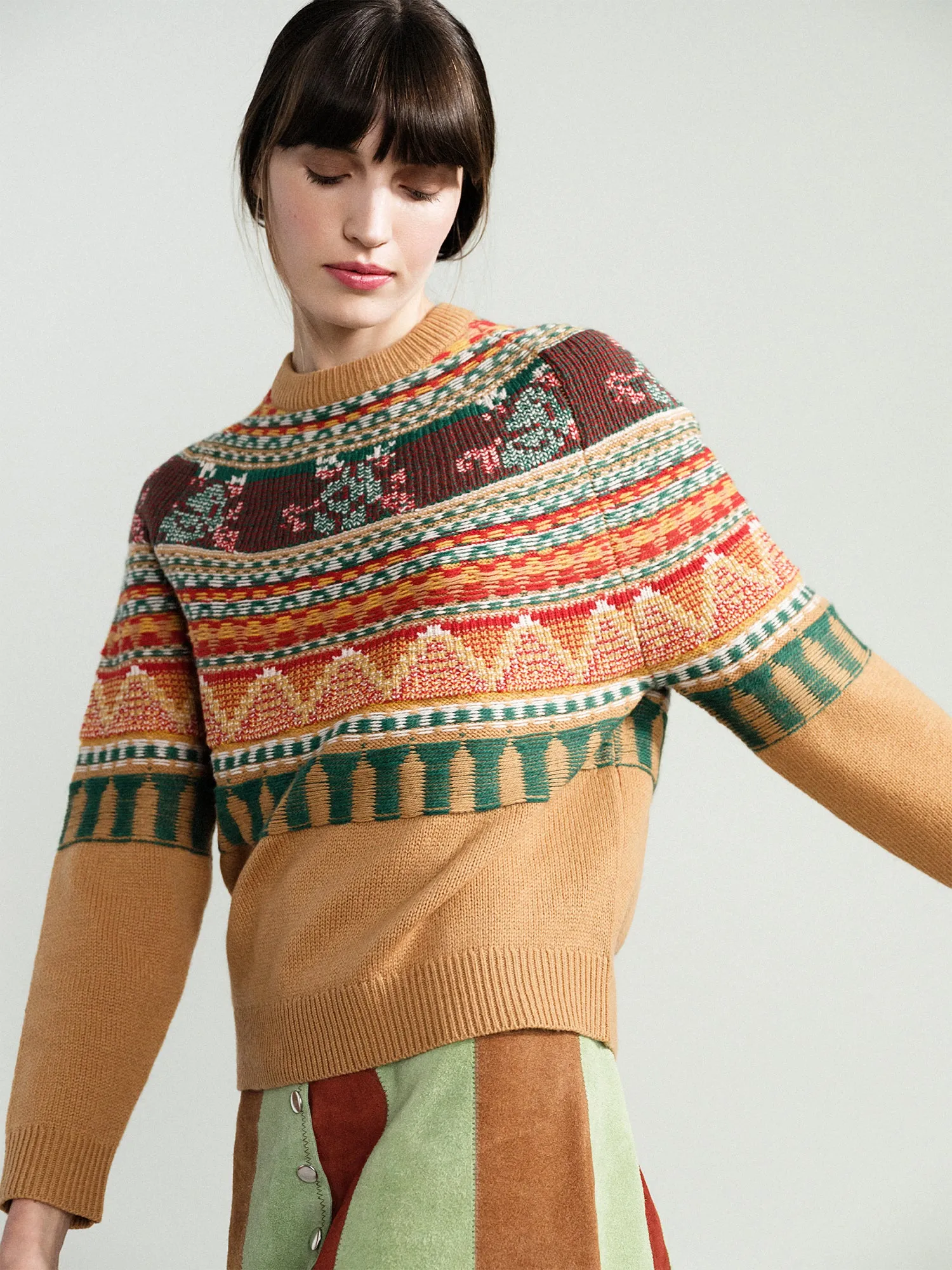 Mabel Fairisle Pullover sold by Hansel From Basel product image thumbnail 3