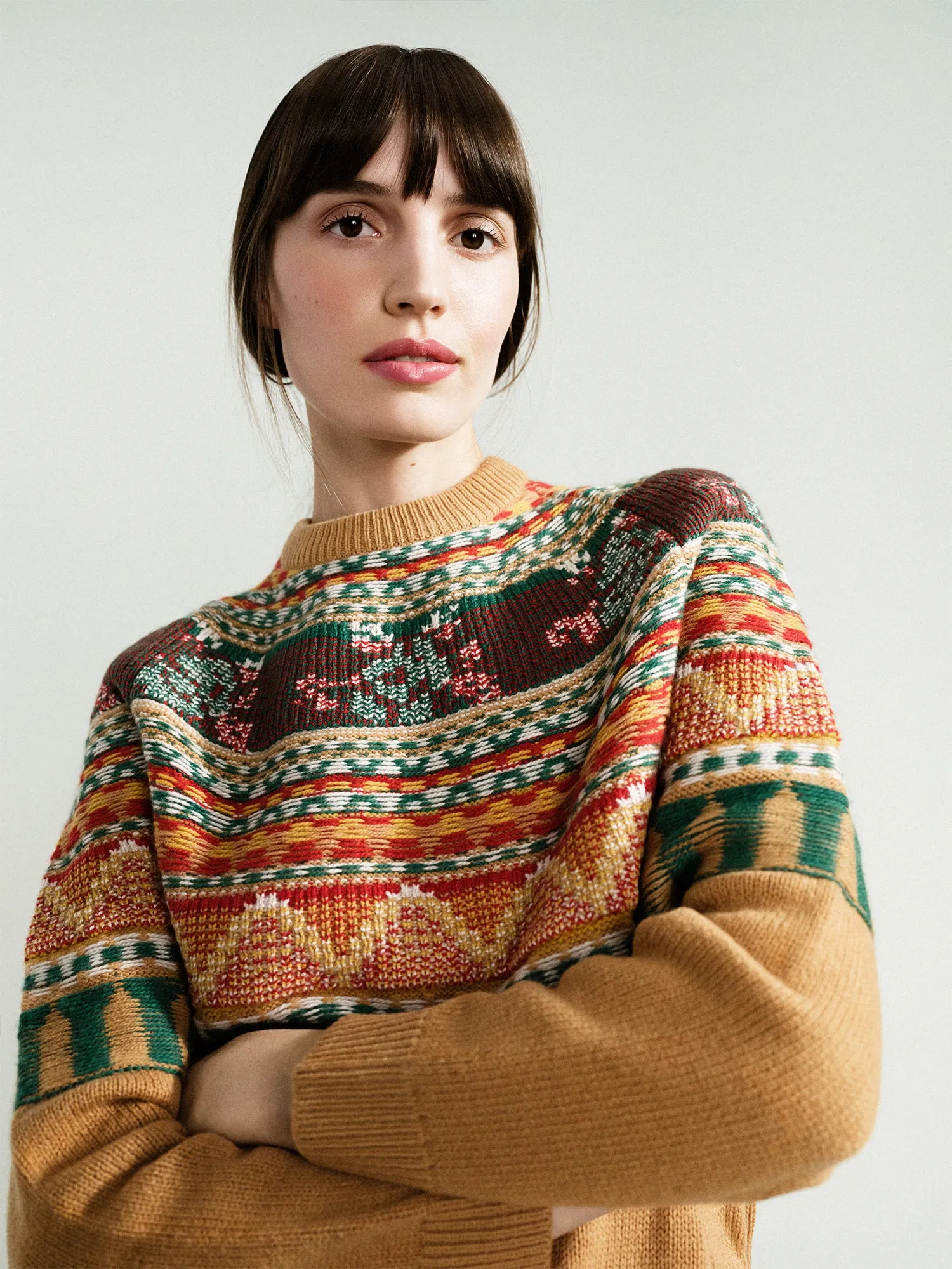 Mabel Fairisle Pullover sold by Hansel From Basel product image thumbnail 5
