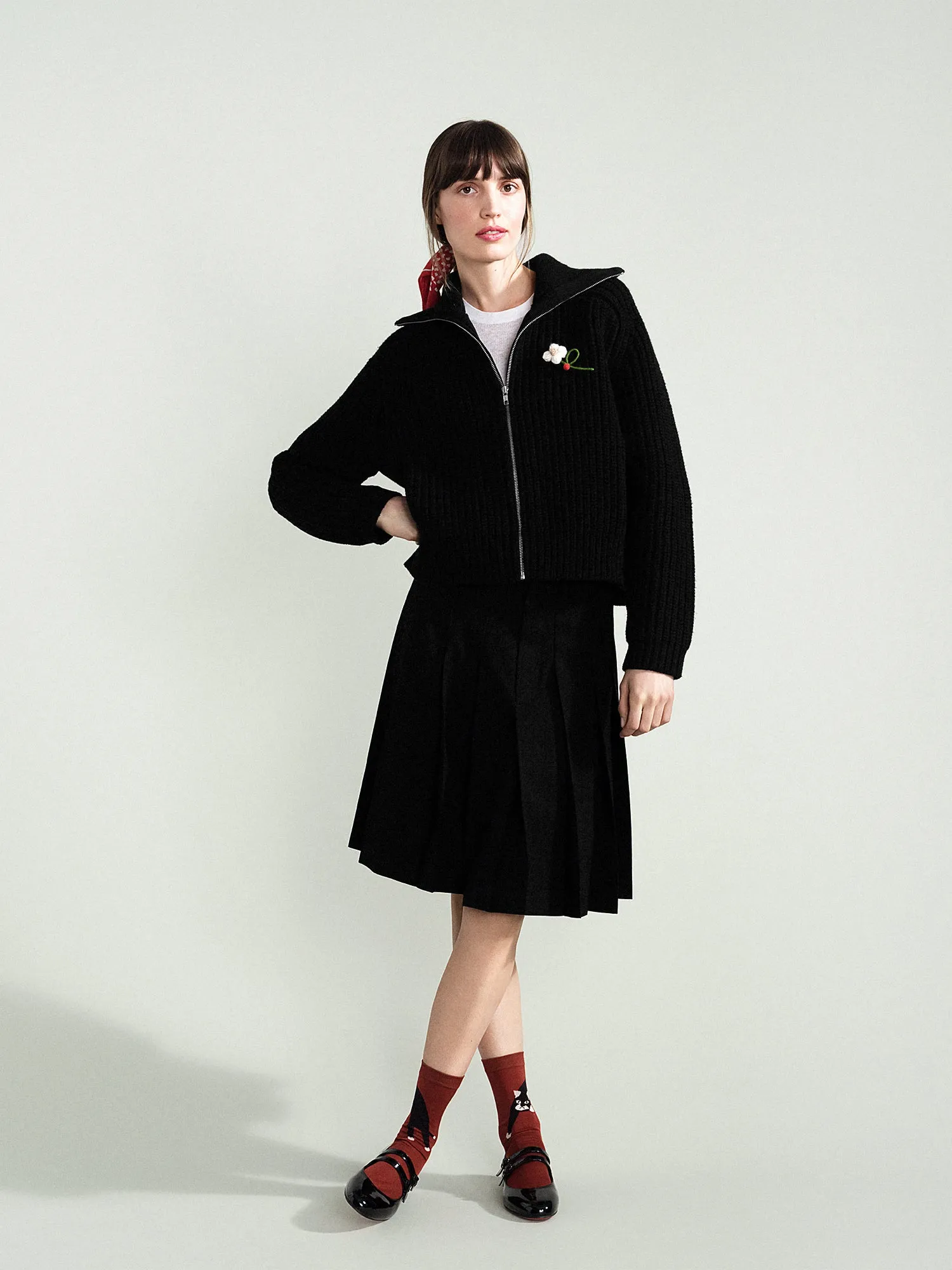 Priya Knit Jacket sold by Hansel From Basel product image thumbnail 2